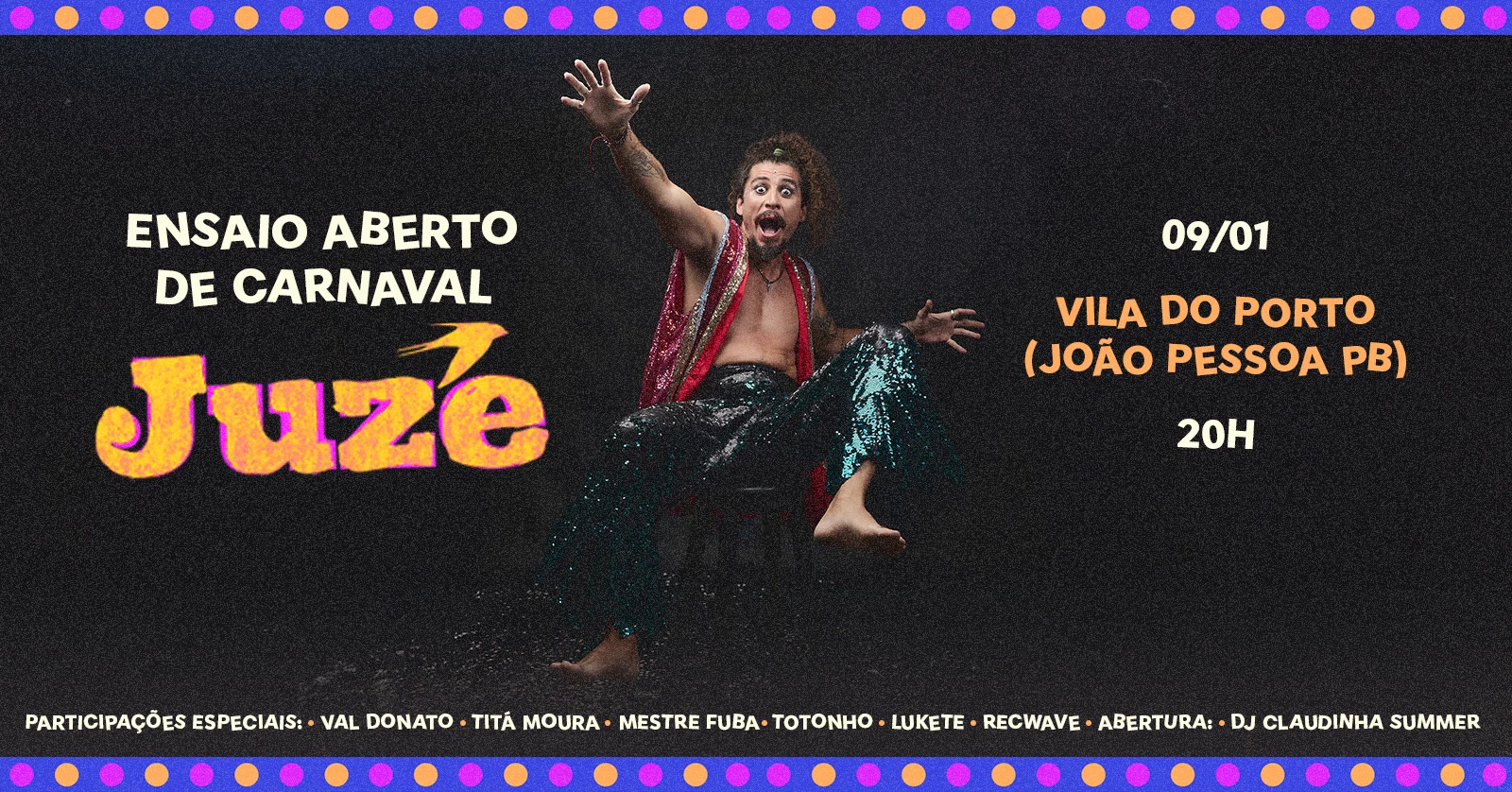 Juzé // Ensaio De Carnaval Cover