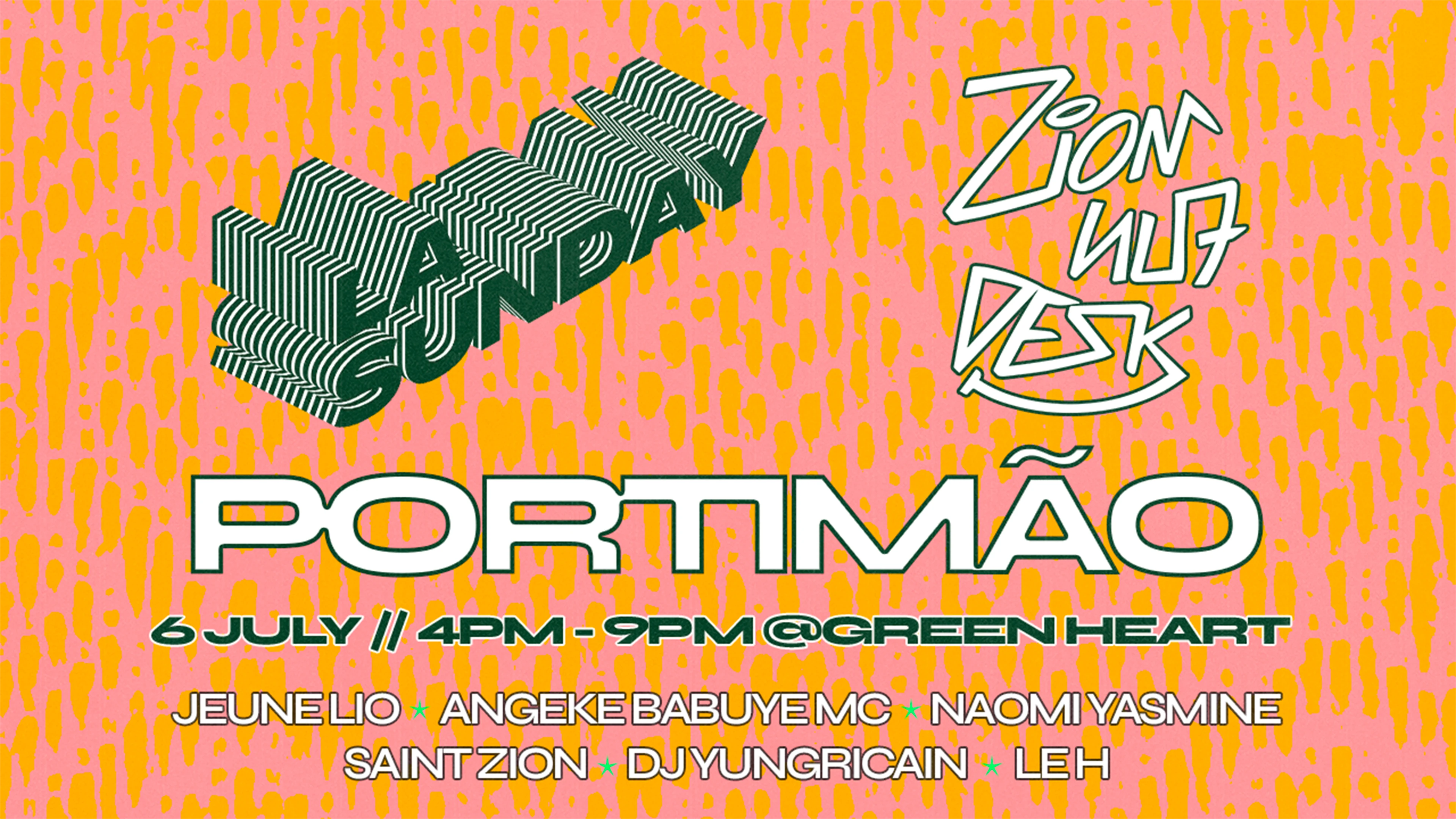 La Sunday X Zion Fun Desk Cover