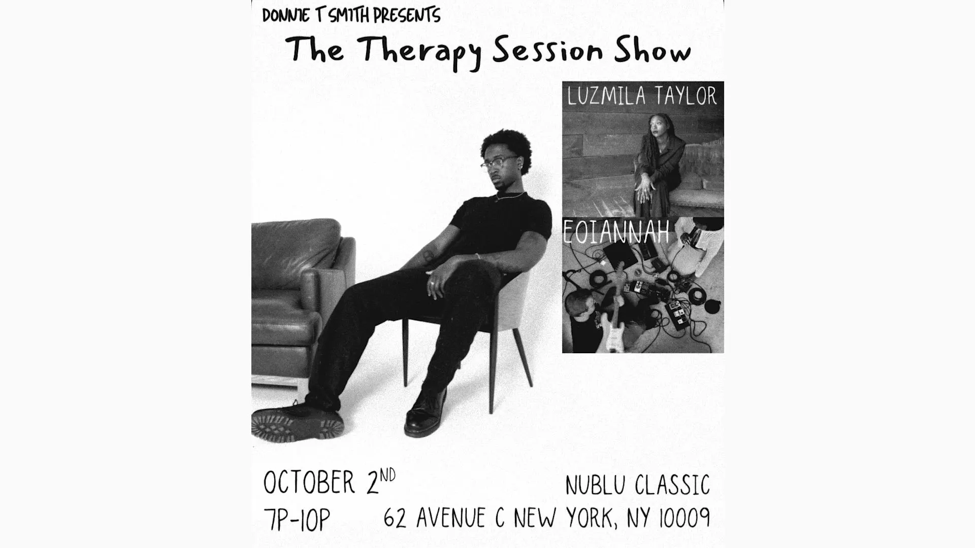 Donne T Smith Presents "The Therapy Session Show" Cover
