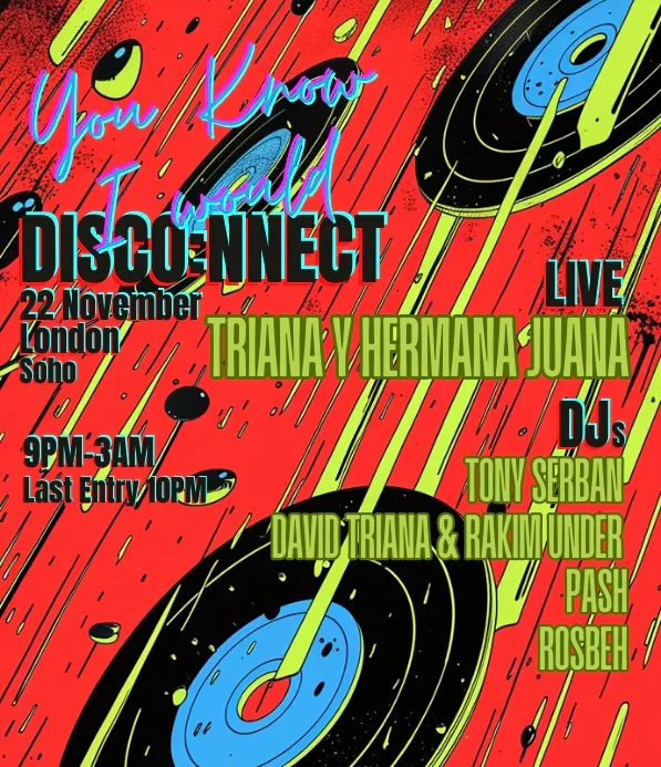 You Know I Would Disco:Nnect Cover