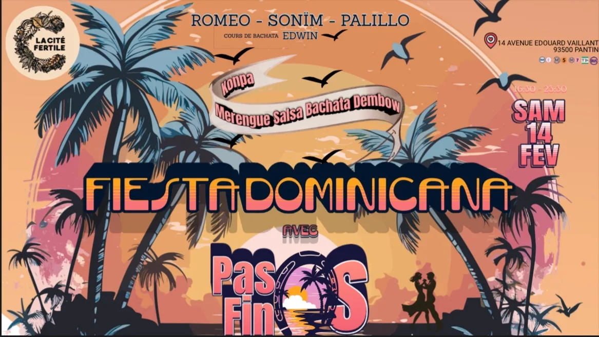 Fiesta Dominicana By Pasos Finos À La Cité Fertile Cover