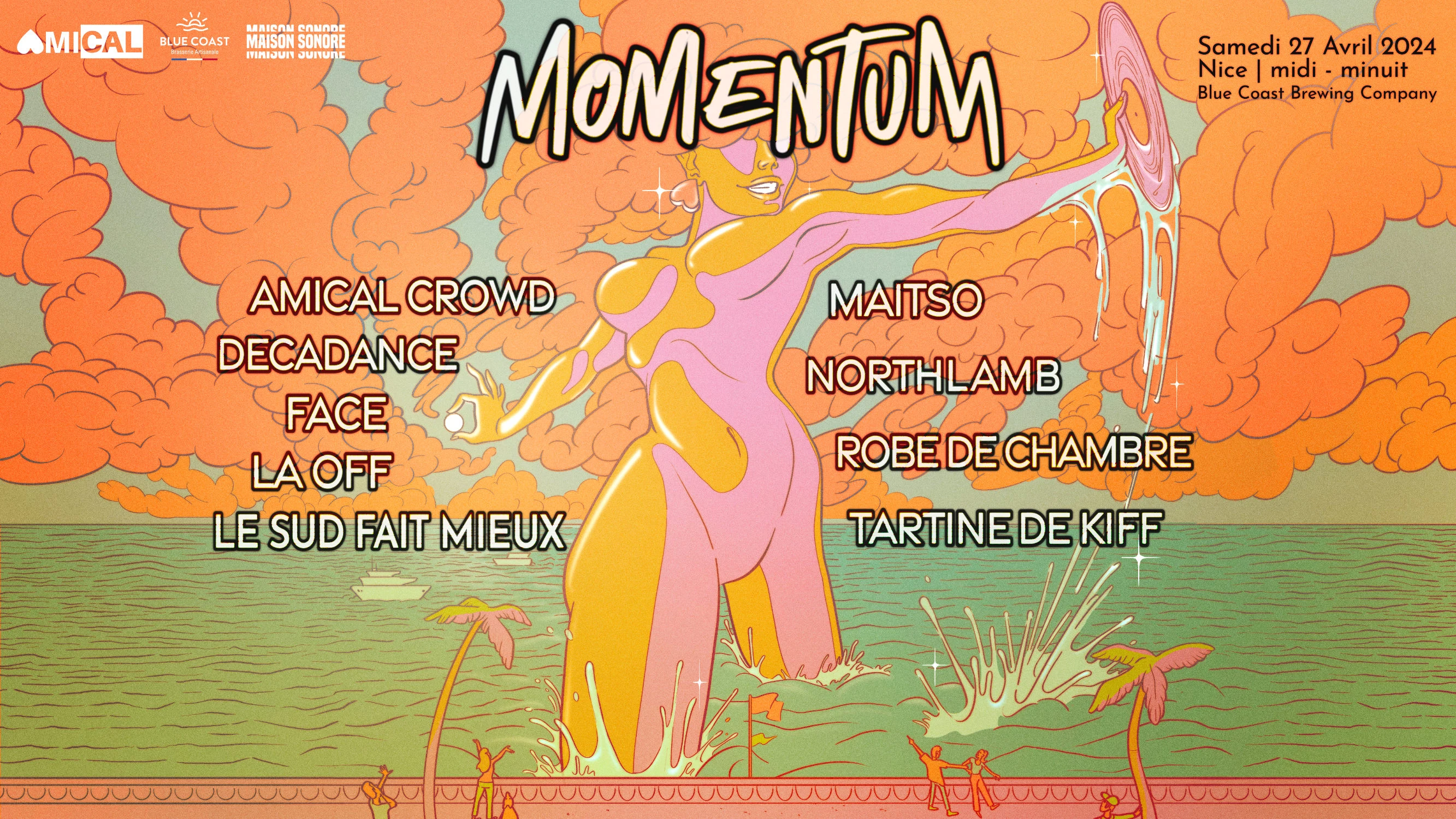 Momentum : Amical Crowd, Decadance, Face, Laoff, Lsfm & Co Cover