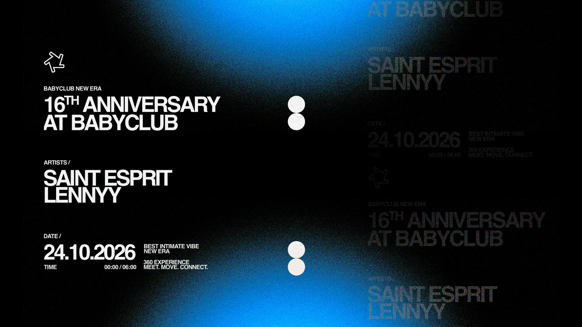 Baby Anniversary 16 Years : Saint Esprit + Lenny Cover
