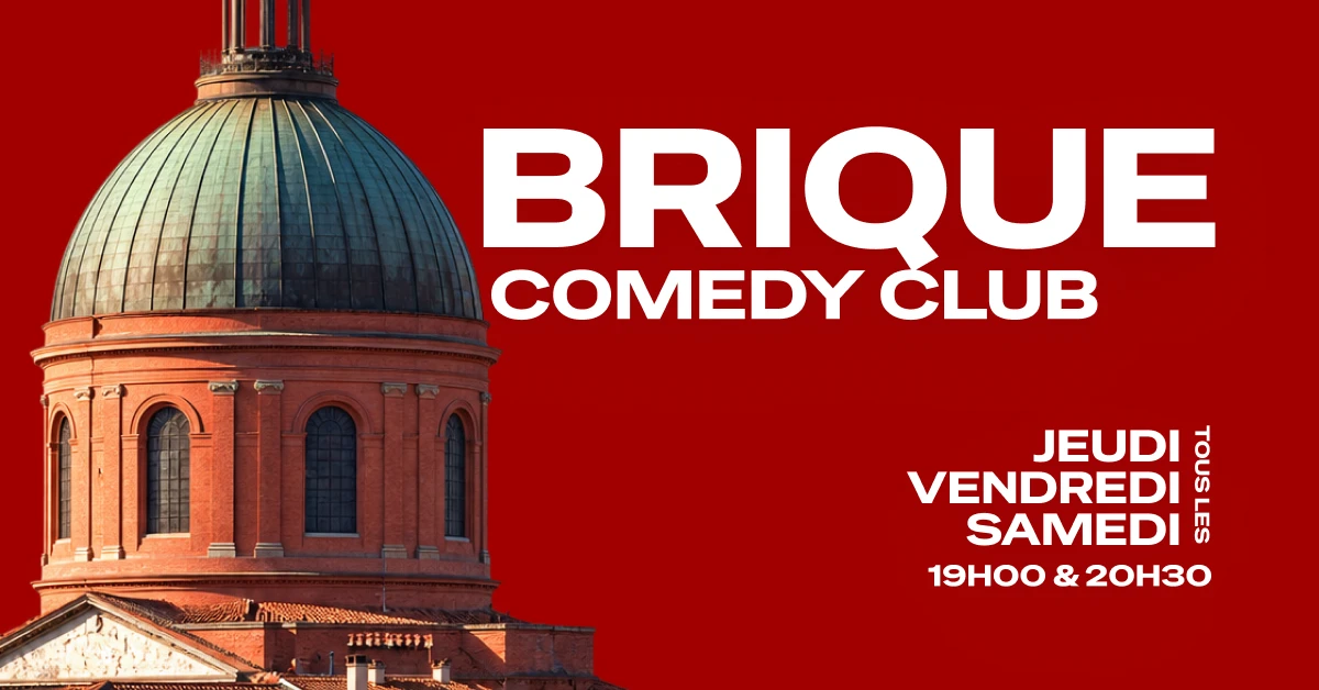 Brique Comedy Club 27/11 - 20h30 Cover