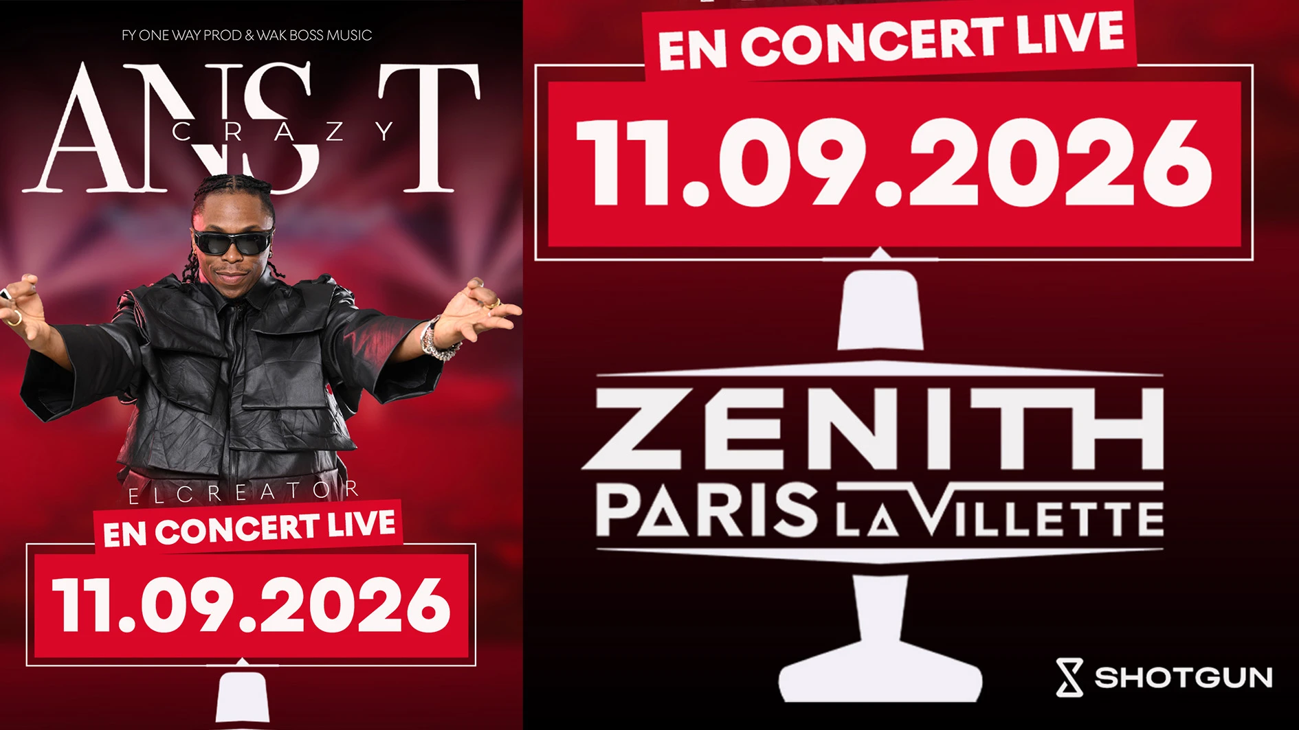 Ans-T Crazy + 1ère Partie Cover