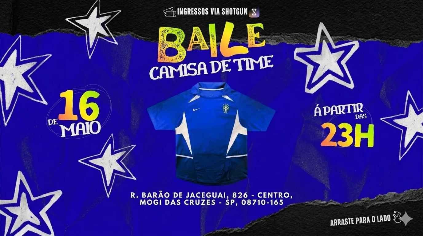 Baile Camisa De Time Edição Mogi Cover