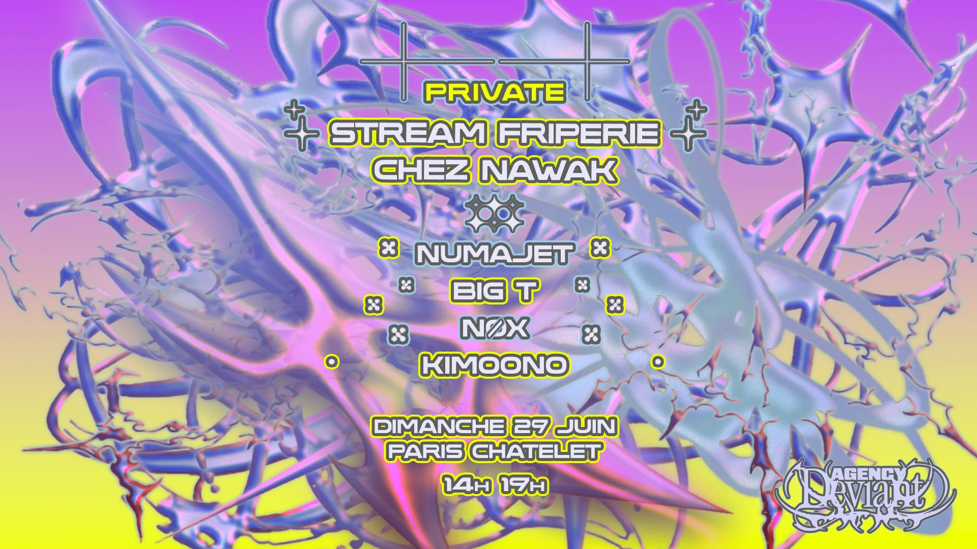 Deviant Agency Stream Friperie Cover