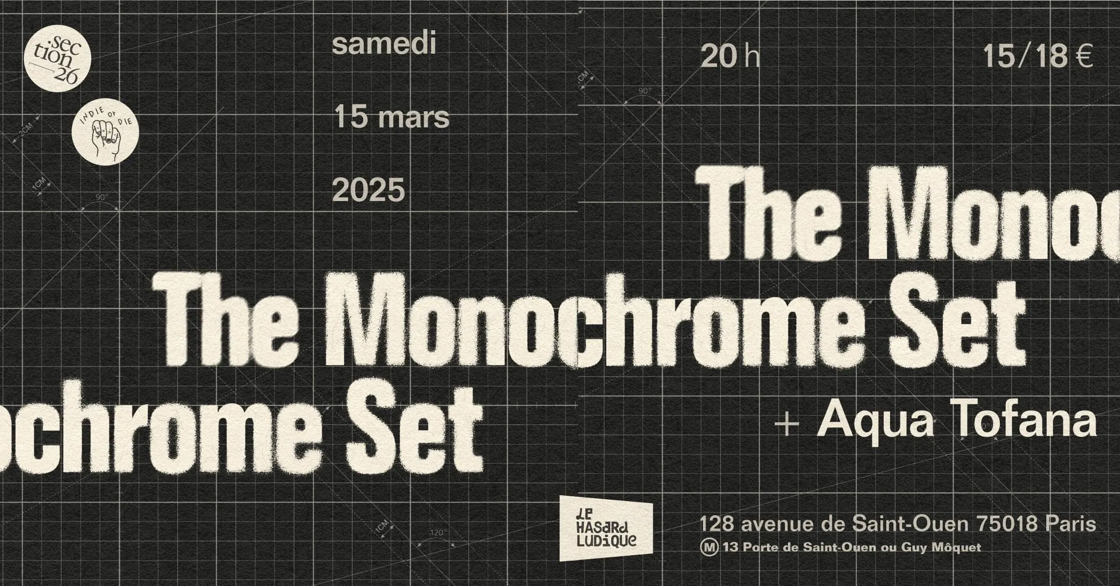 The Monochrome Set  + Aqua Tofana Cover