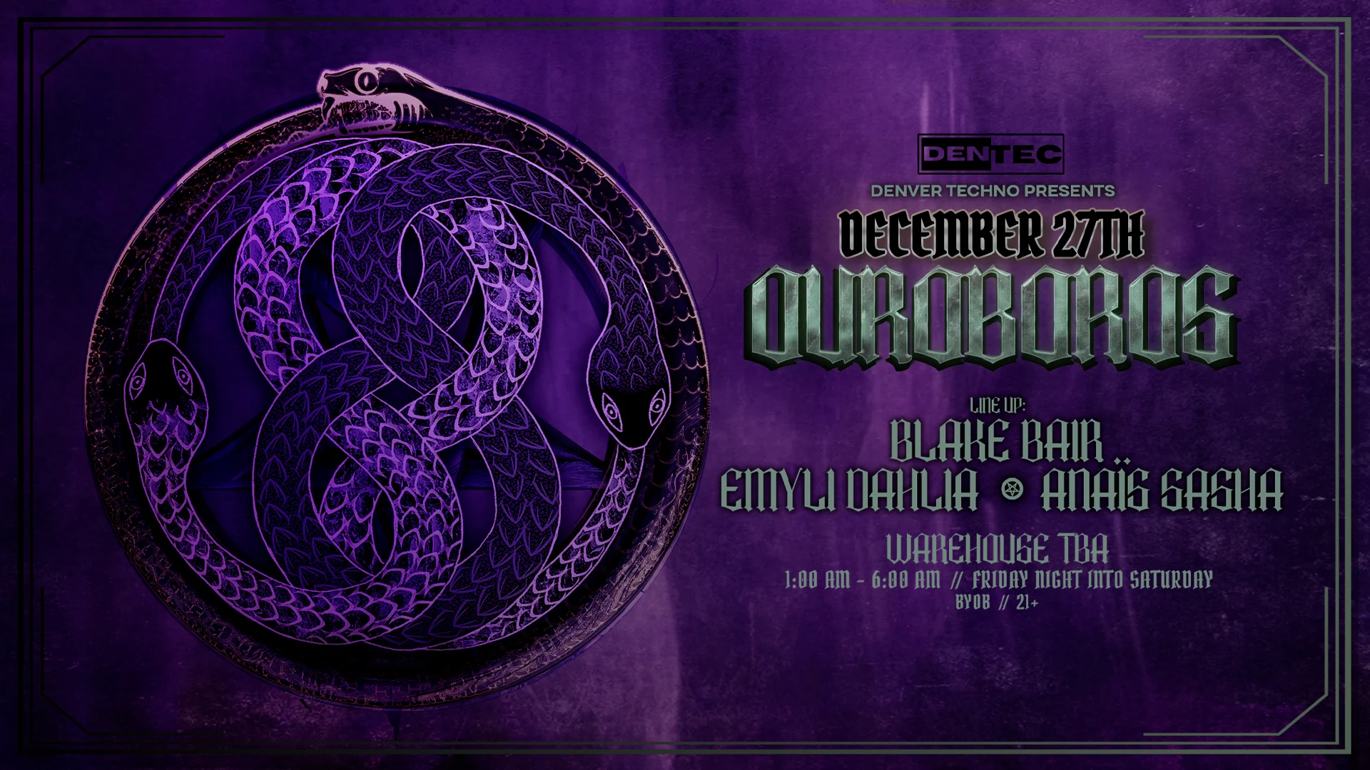 Denver Techno: Ouroboros Vol.2 Cover