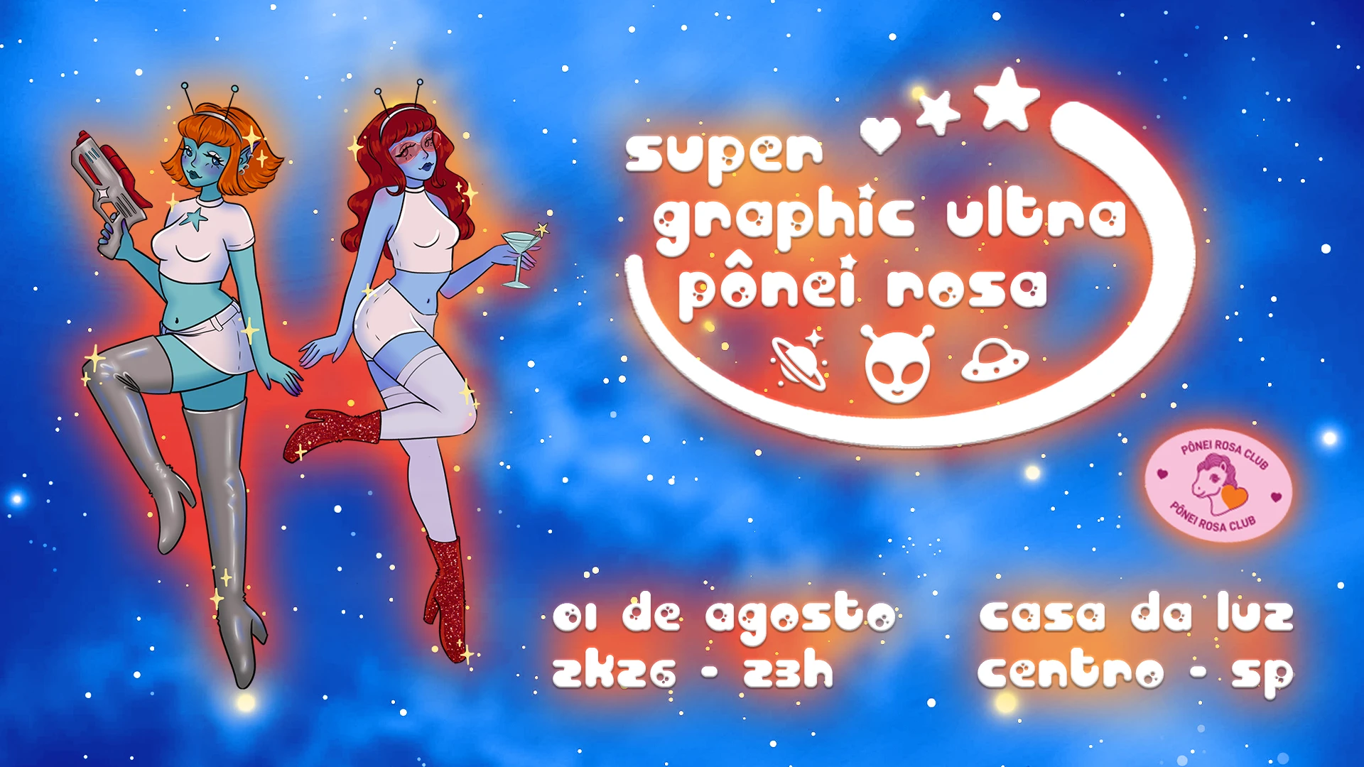 Super Graphic Ultra Pônei Rosa Club Cover