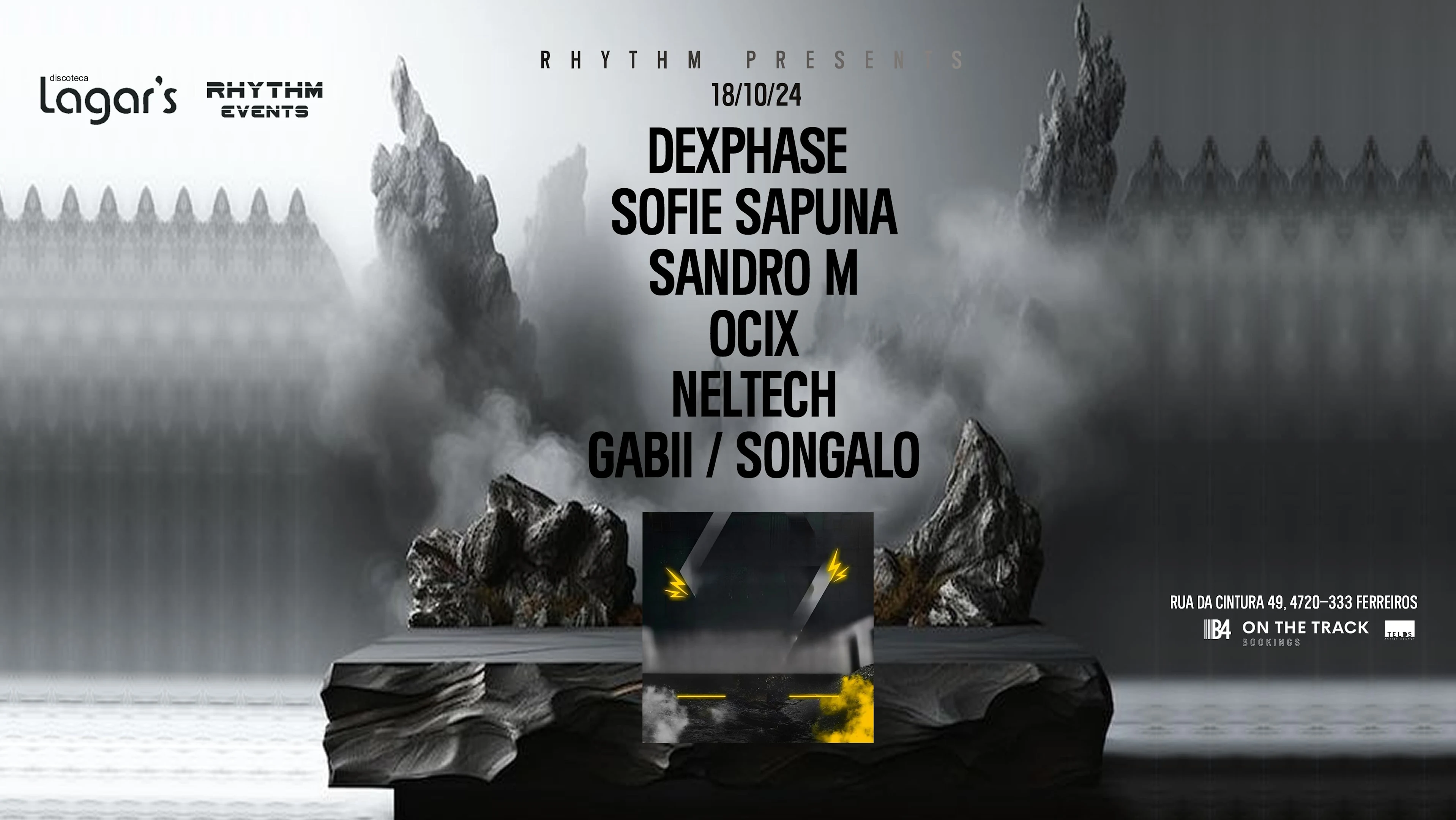 Rhythm Events #17 W/Dexphase & Sofie Sapuna Cover