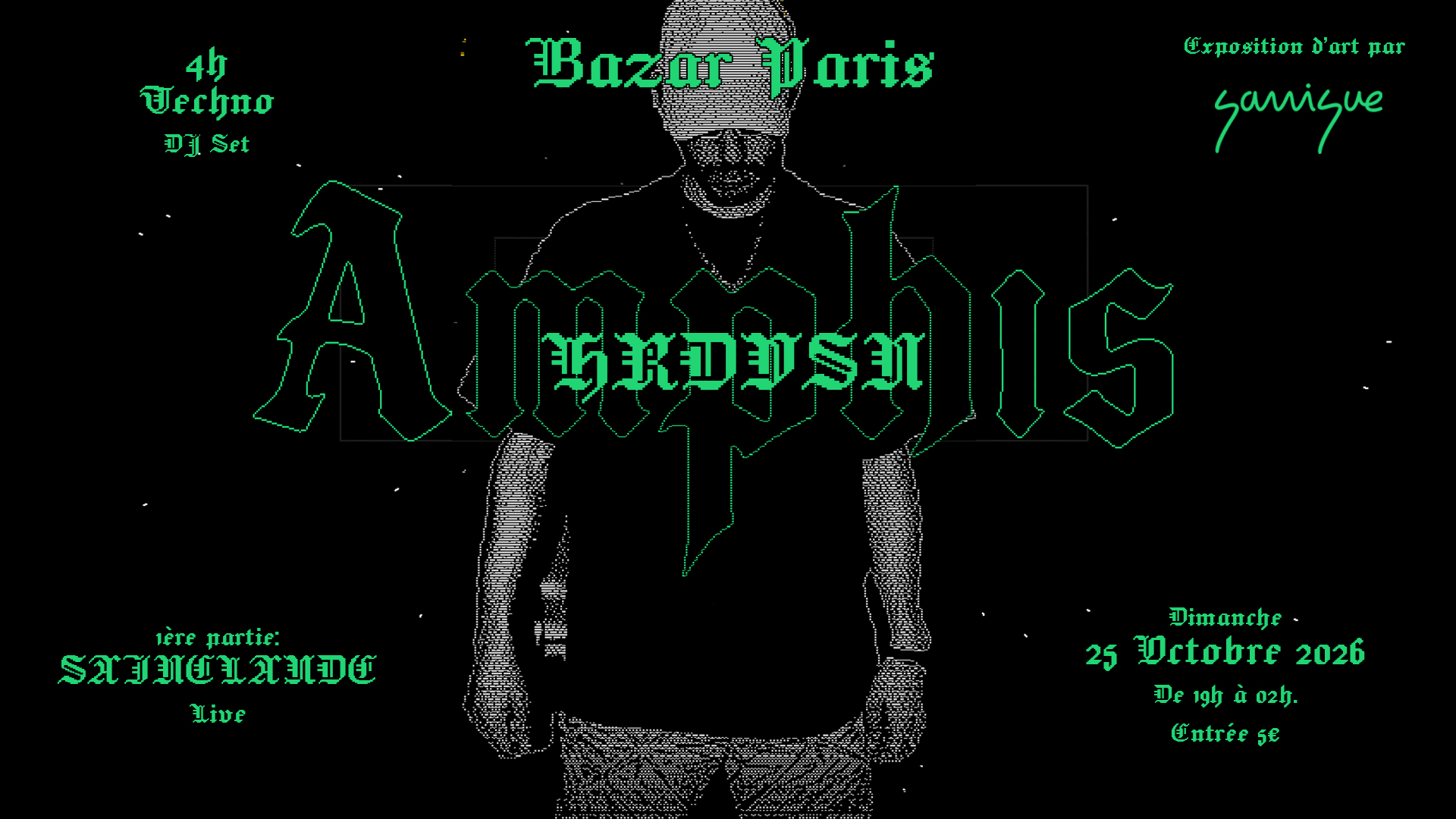 **Amphis · Le Bazar — Expo + Live + Dj Set** Cover