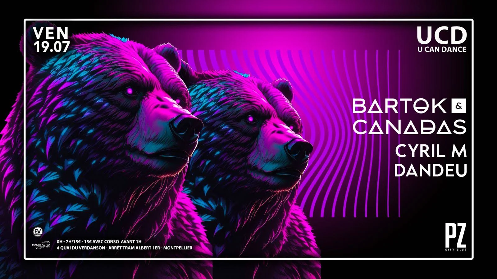 Ucd X Bartok & Canadas X Cyril M X Dandeu X Pz City Club Cover