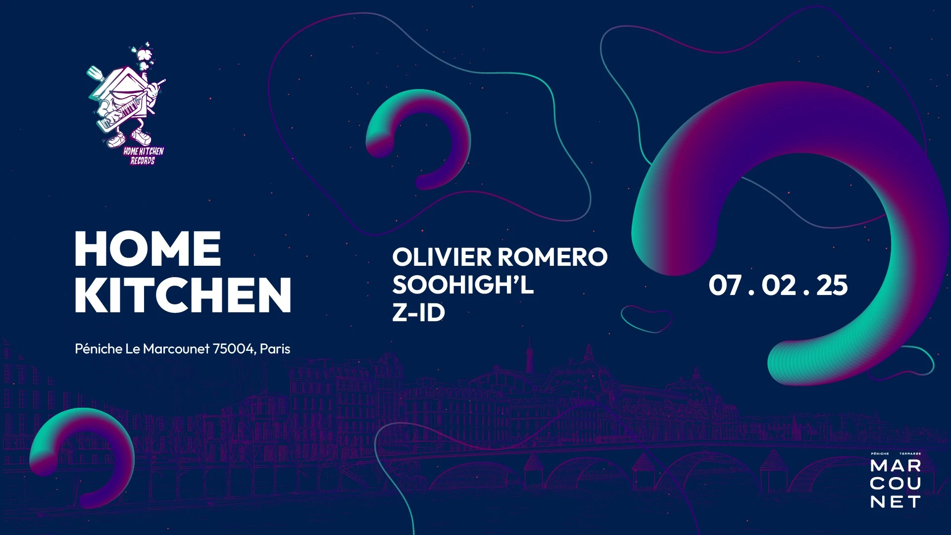 Home Kitchen W/ Olivier Romero, Soohigh’L, Z-Id Cover