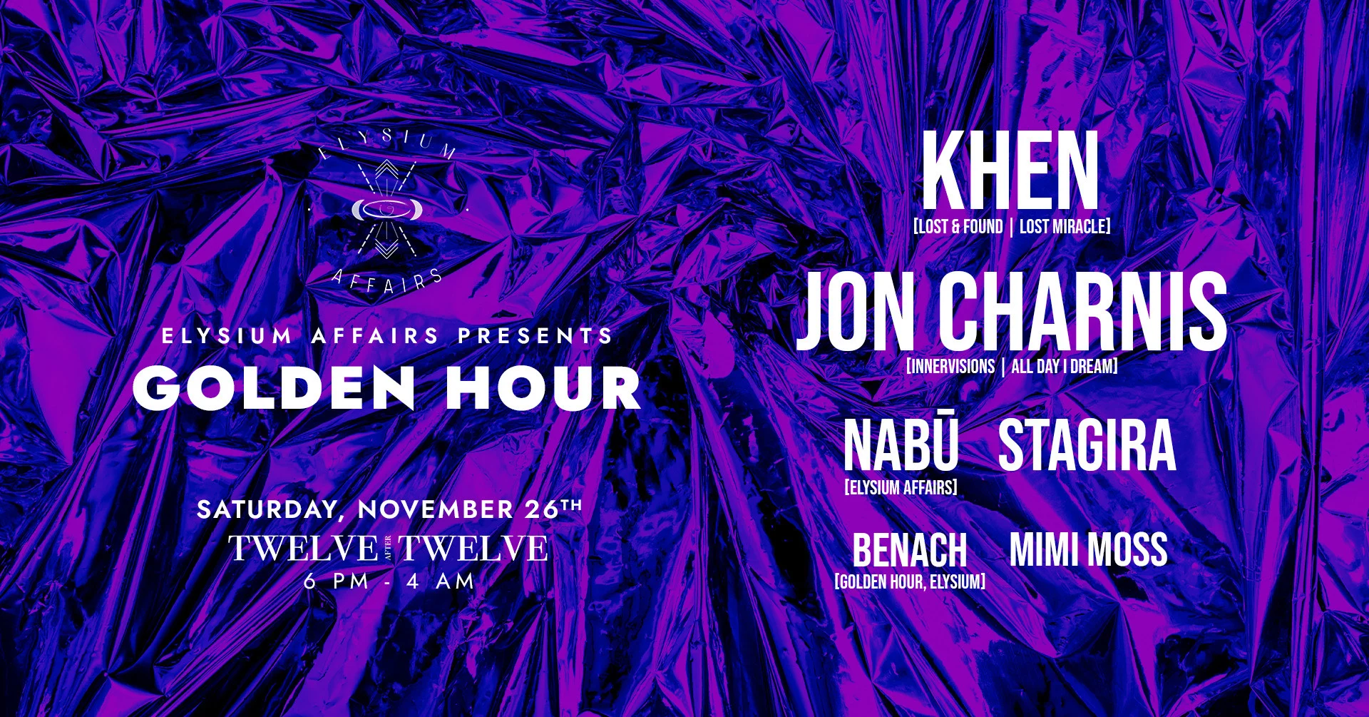 Golden Hour | Khen & Jon Charnis Cover