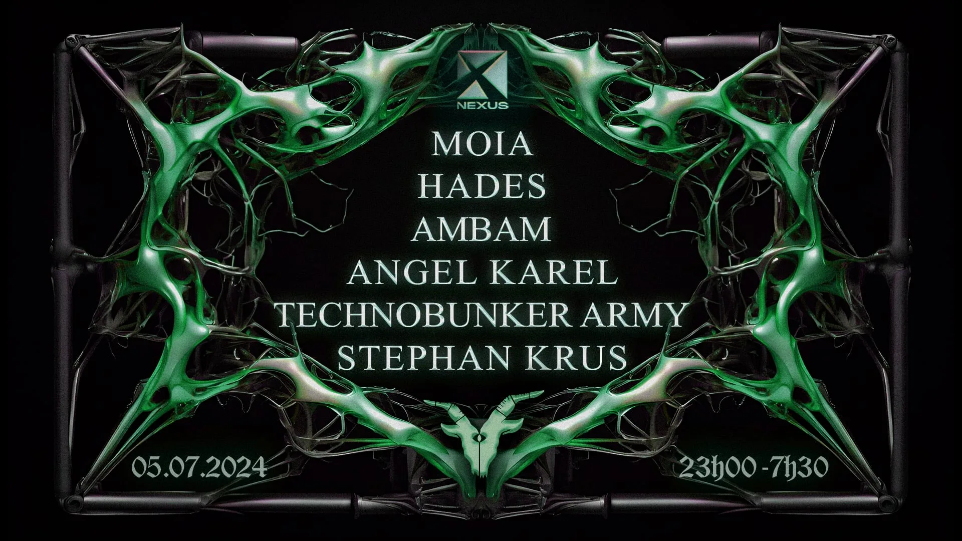 Nexus : Hades | Moia | Ambam | Angel Karel & More Cover