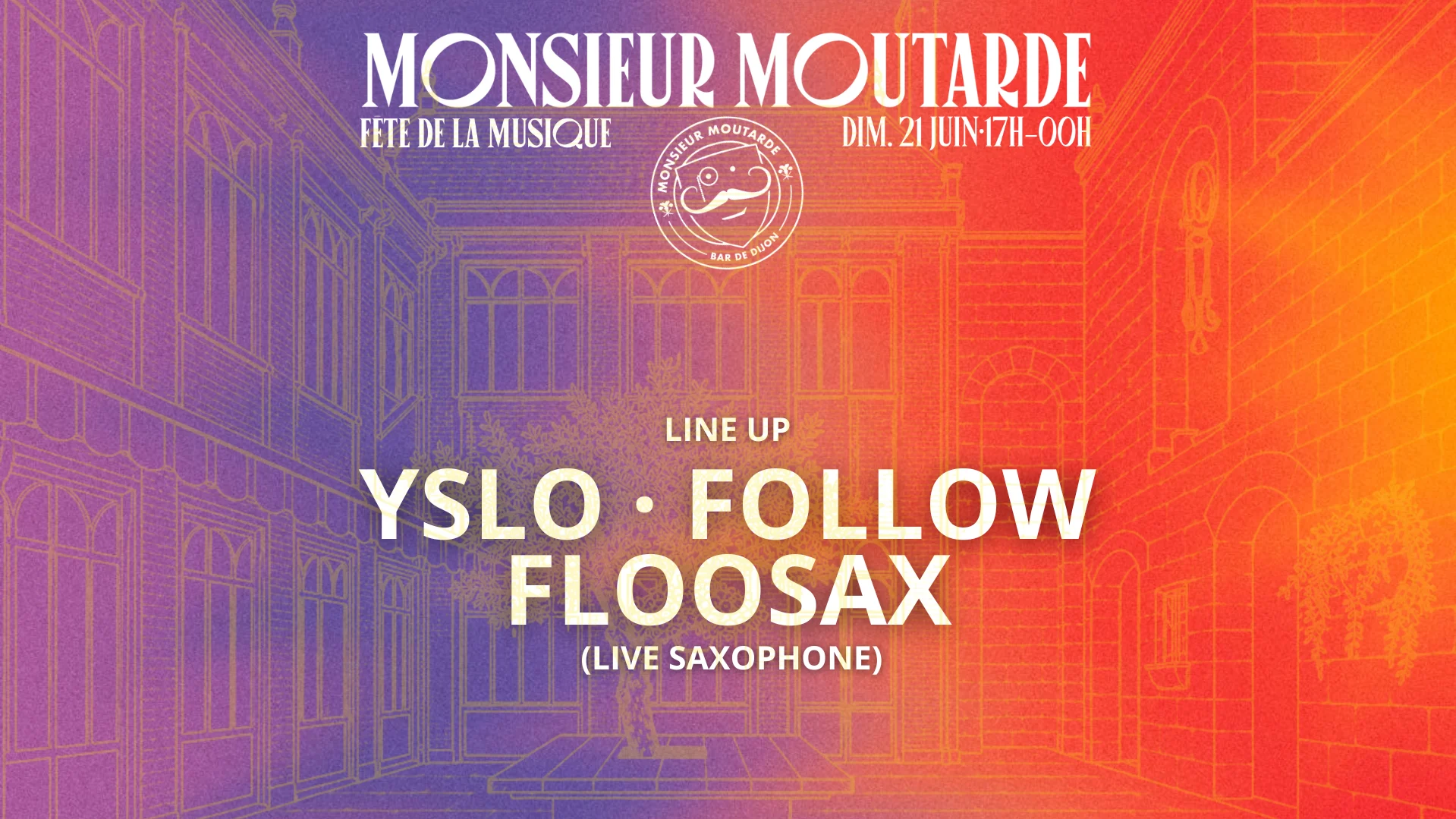 Fête De La Musique Monsieur Moutarde Open Air Cover