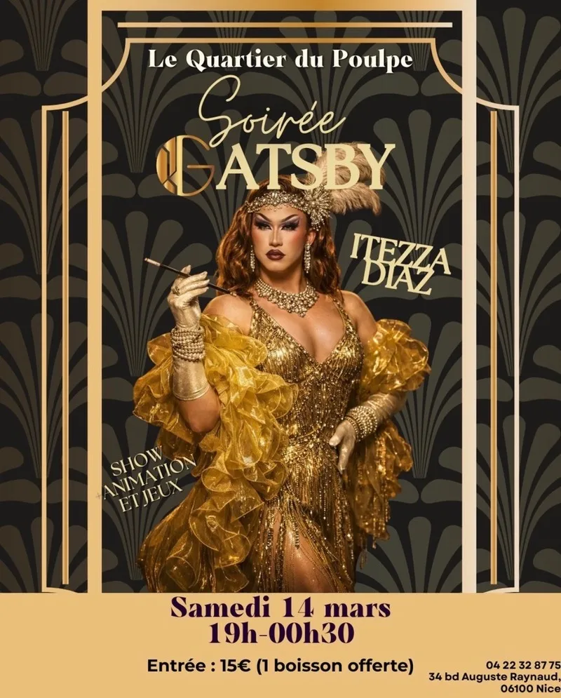 Soirée Gatsby Drag Cover