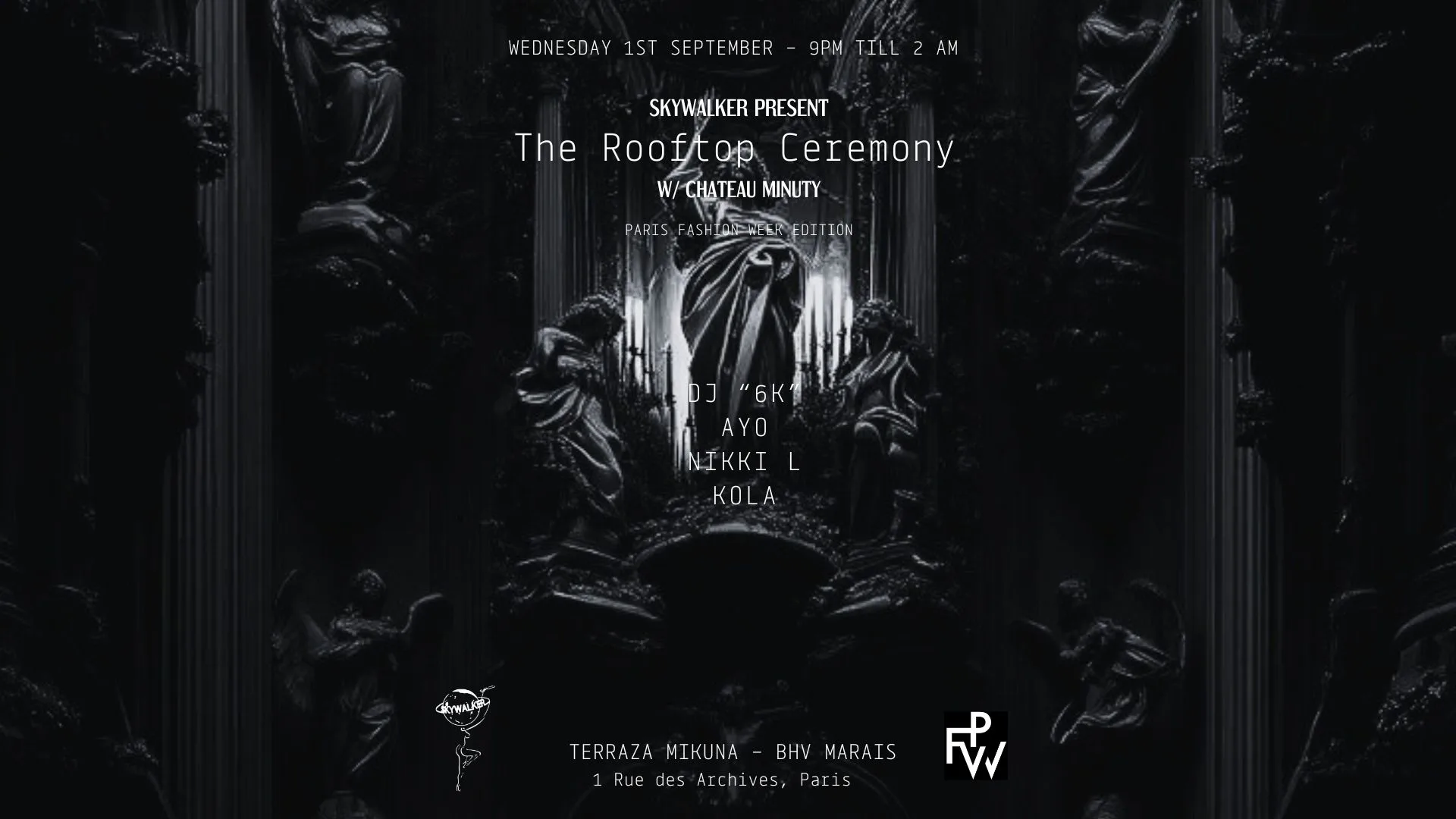 The Rooftop W/ Chateau Minuty – Paris Fashion Week Edition Cover