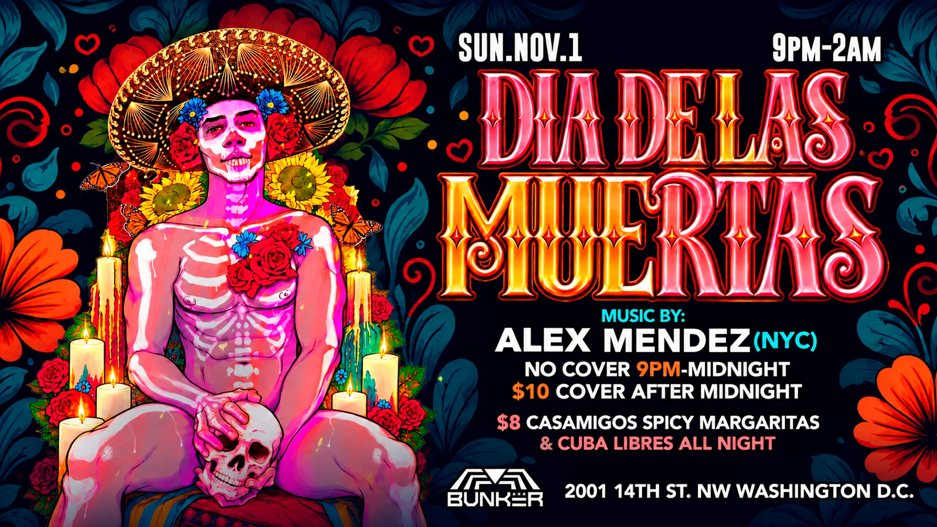 Dia De Las Muertas With Alex Mendez (Nyc) Cover