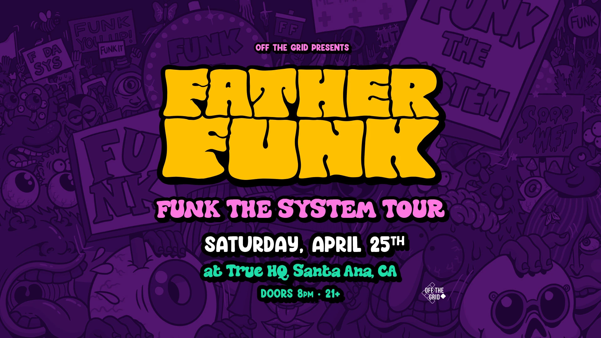 Father Funk: Funk The System Tour Cover