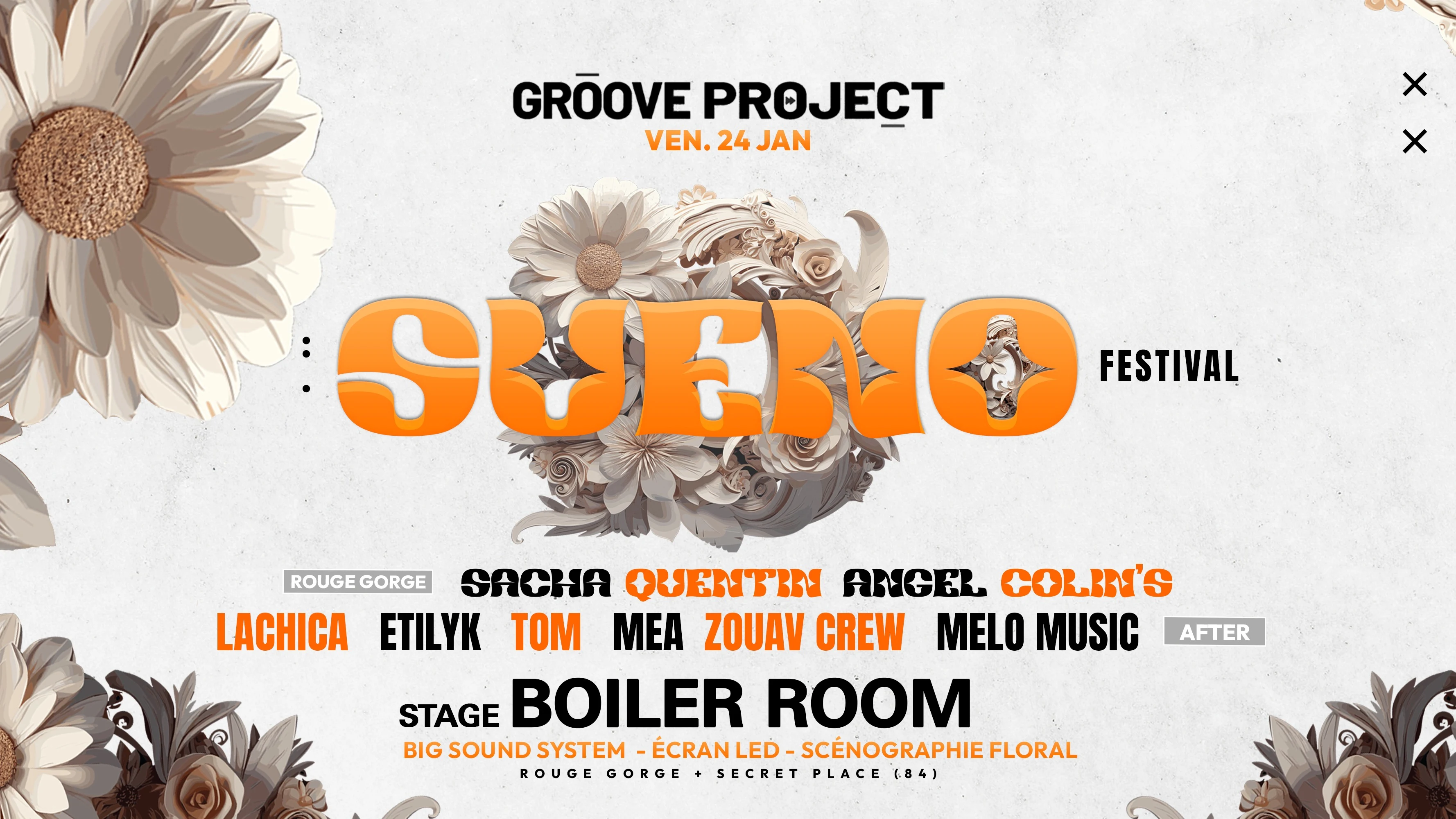 Sueno Festival - Avignon - Rouge Gorge Cover