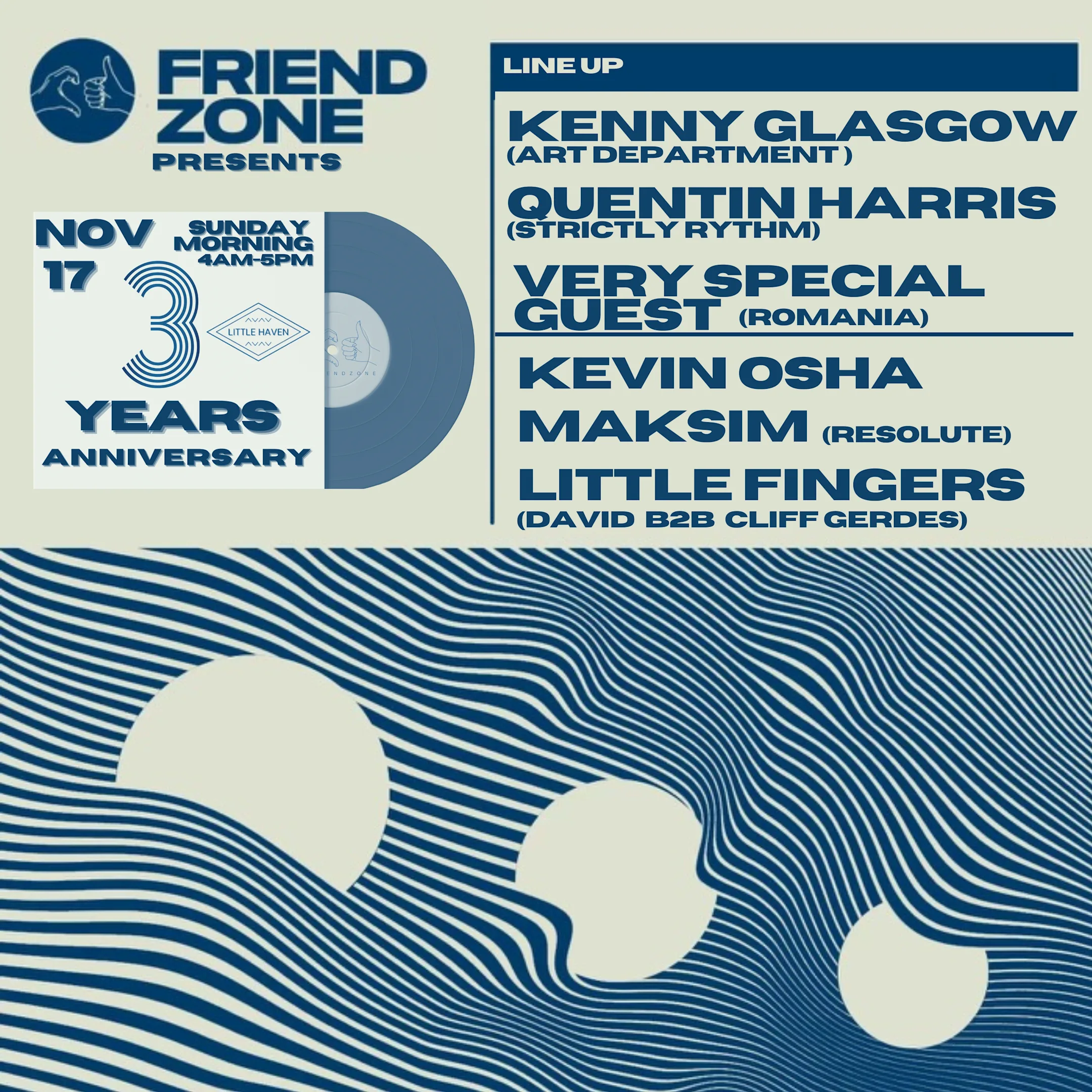 Friendzone 3year Anniversary Kenny Glasgow (Art Department) Cover