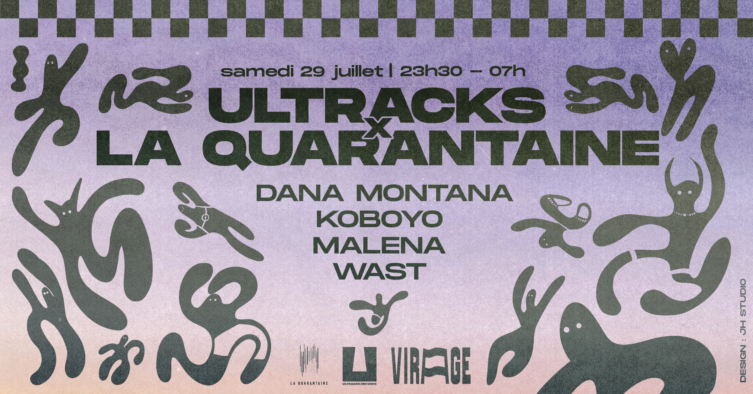 Ultracks X La Quarantaine : Dana Montana, Koboyo, Malena Cover