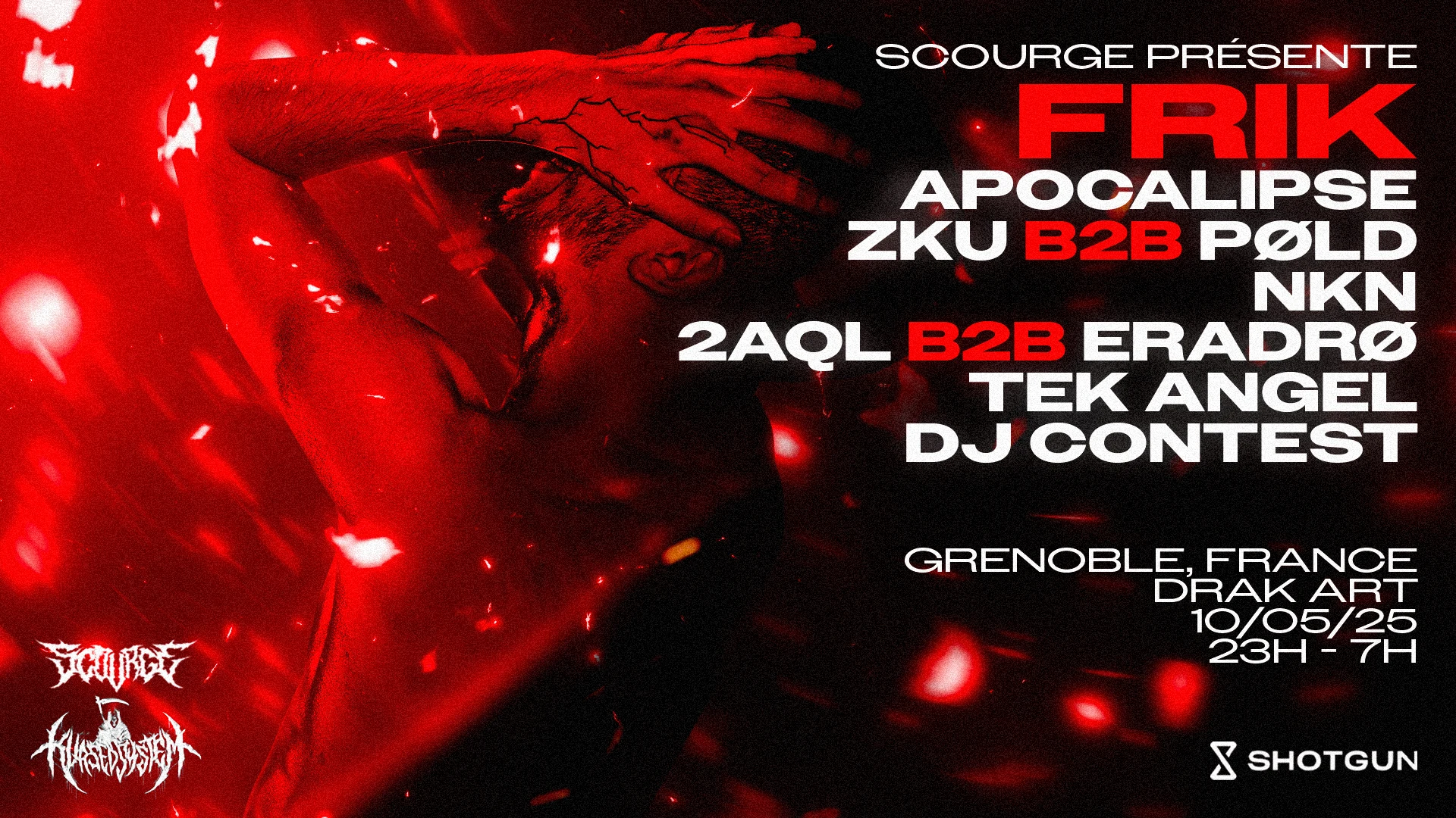 Scourge-Présente Hardnight Cover