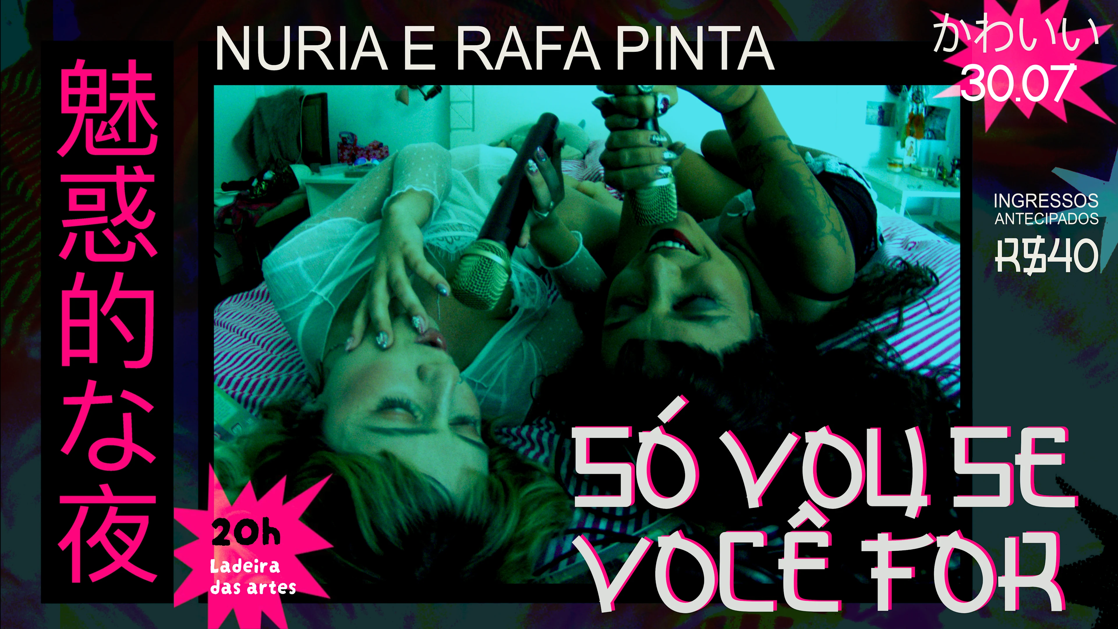 Só Vou Se Você For - Rafa Pinta E Nuria Ao Vivo Cover