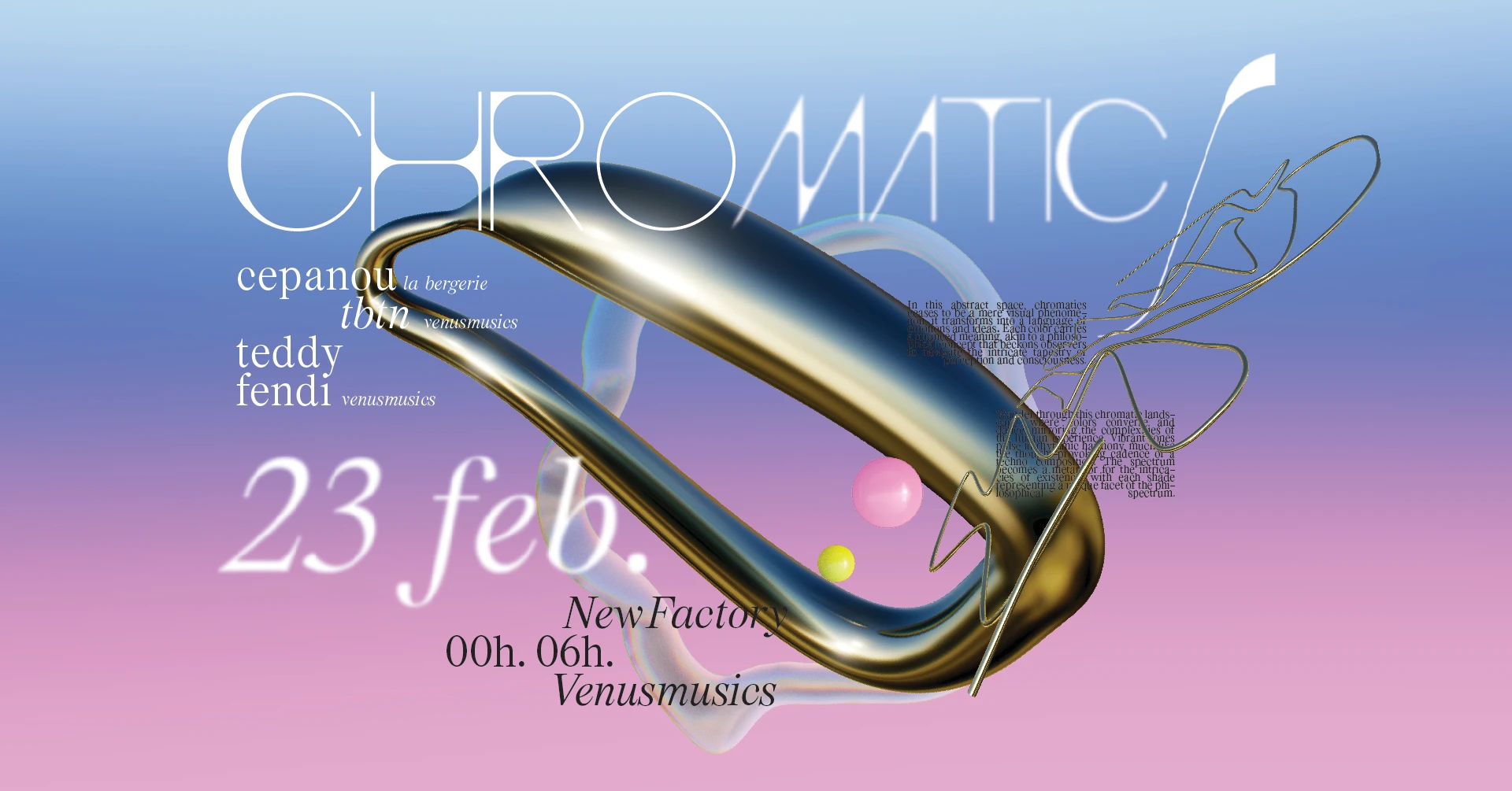 Chromatic By Venus Cover