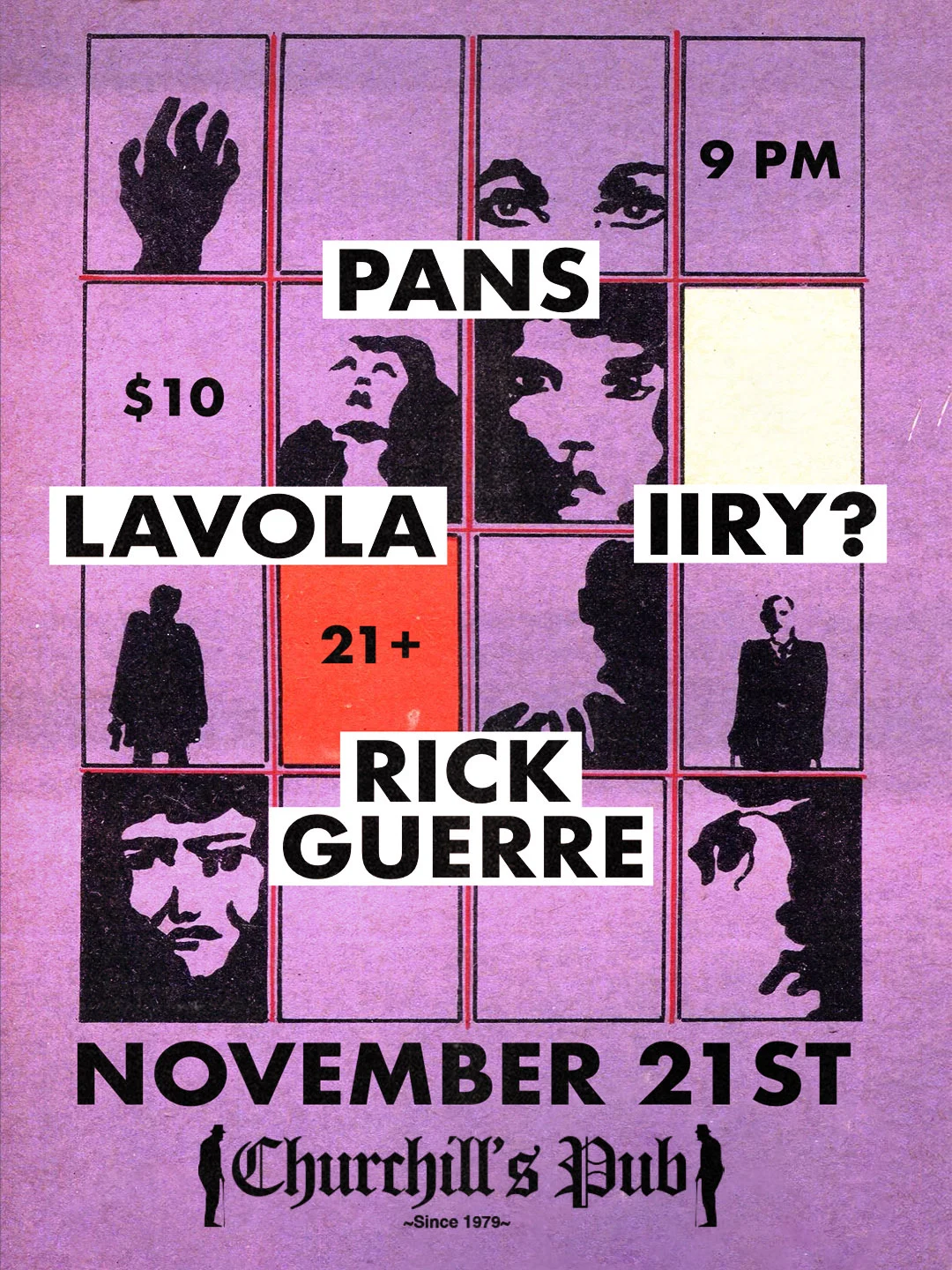 Pans W/ Lavola, Iiry, Rick Guerre Cover