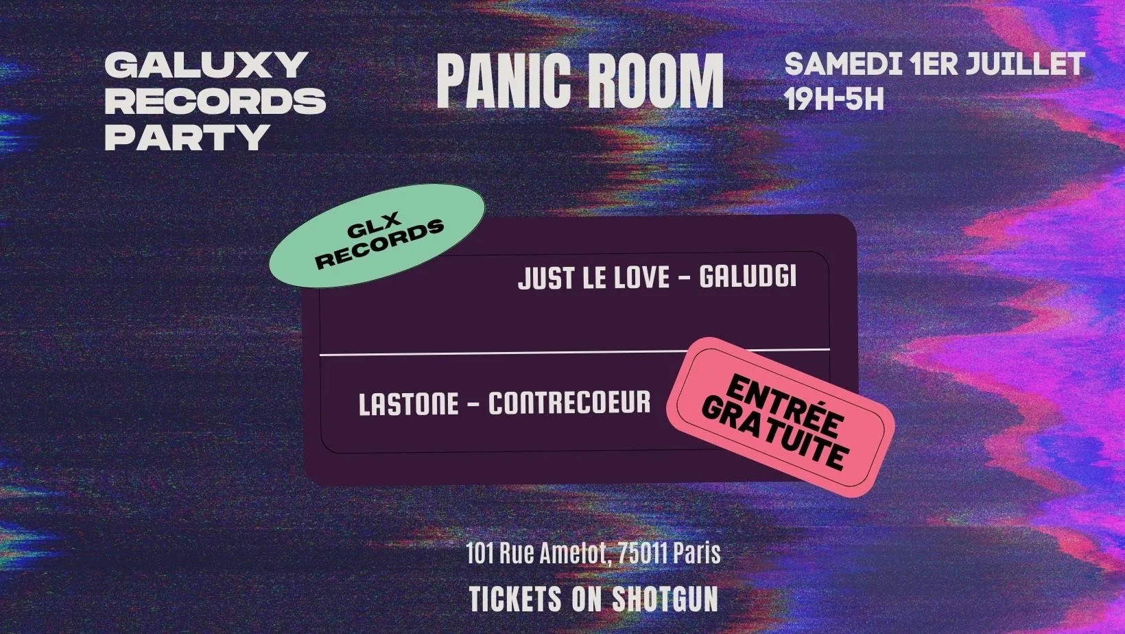 Galuxy Records Party @ Panic Cover