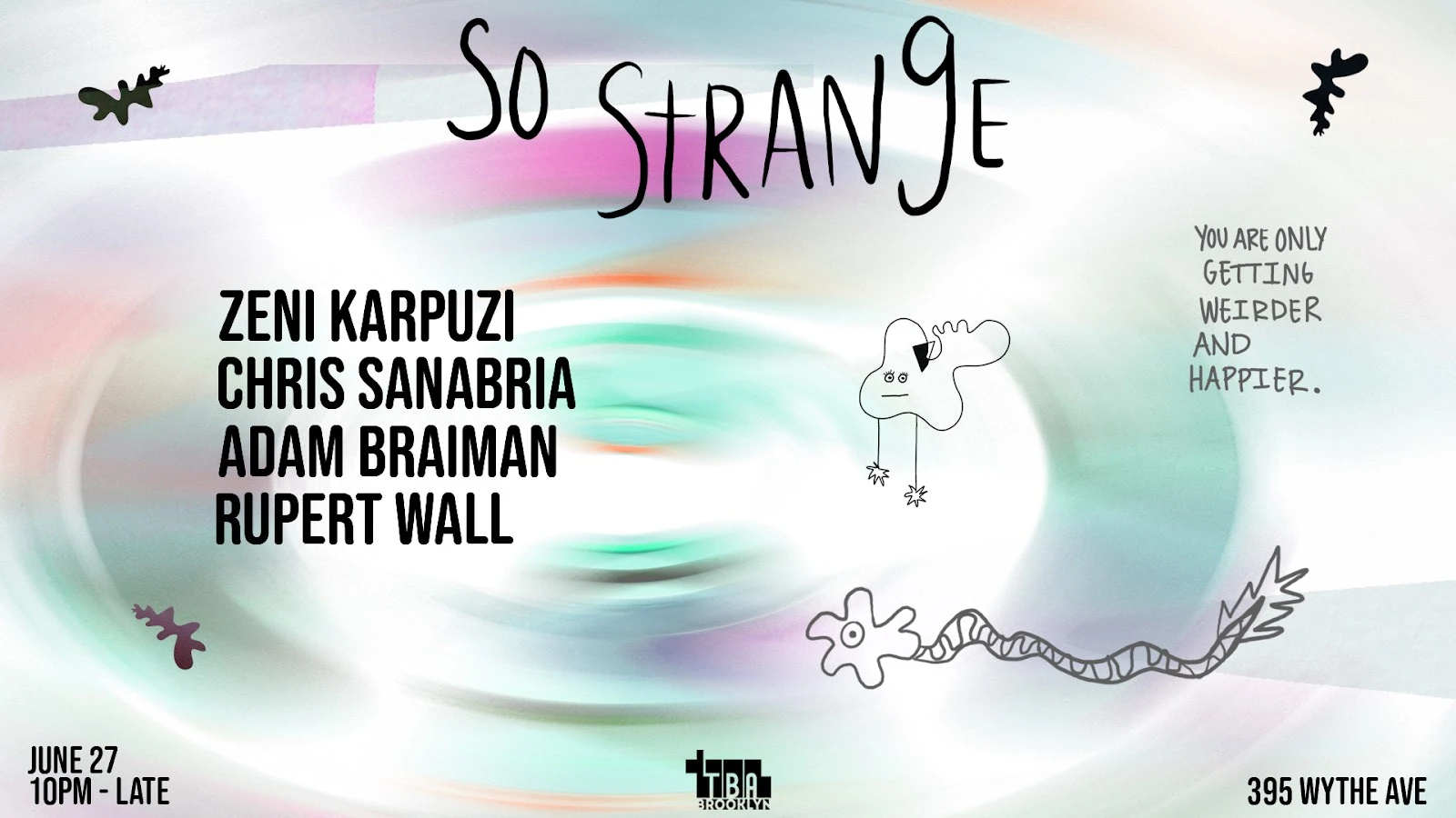 So Strange: Zeni Karpuzi, Chris Sanabria, Rupert Wall Cover