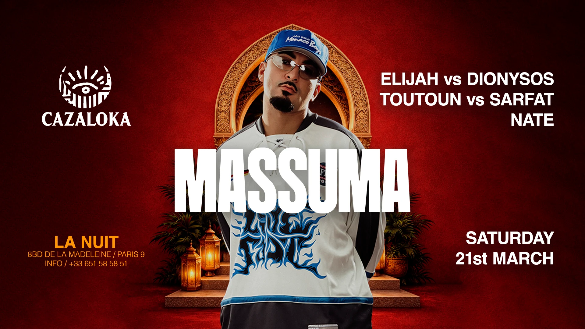 Massuma At Cazaloka | La Nuit Cover