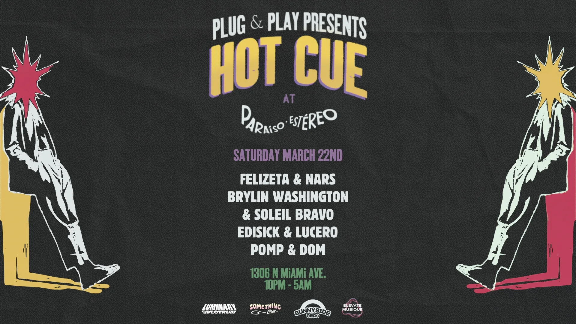 Hot Cue At Paraiso Estereo Cover