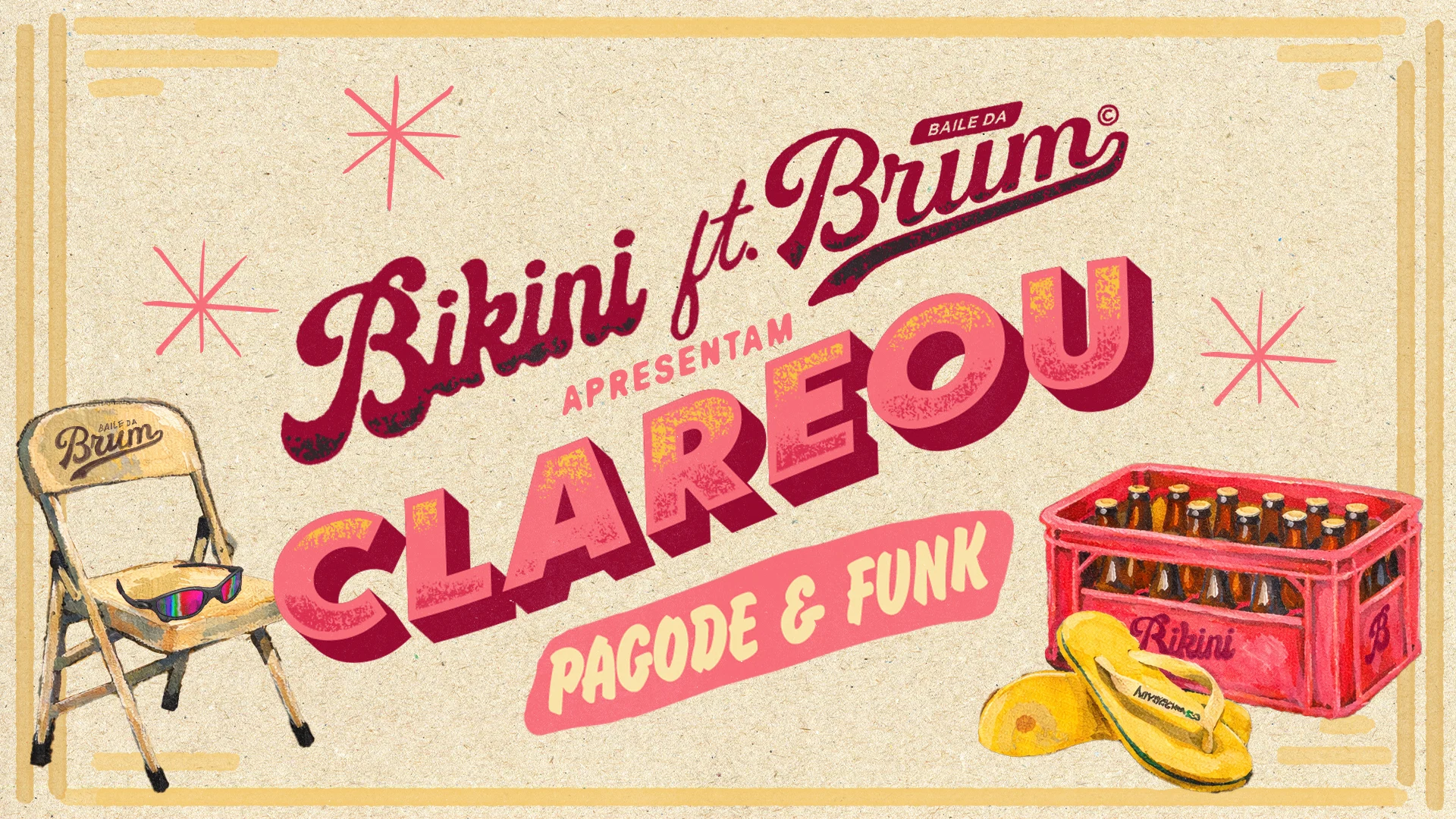 Bikini Feat. Baile Da Brum: Clareou - Pagode & Funk Sunset Cover
