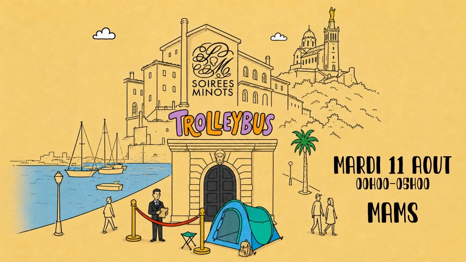 Soirées Minots At Trolleybus Cover