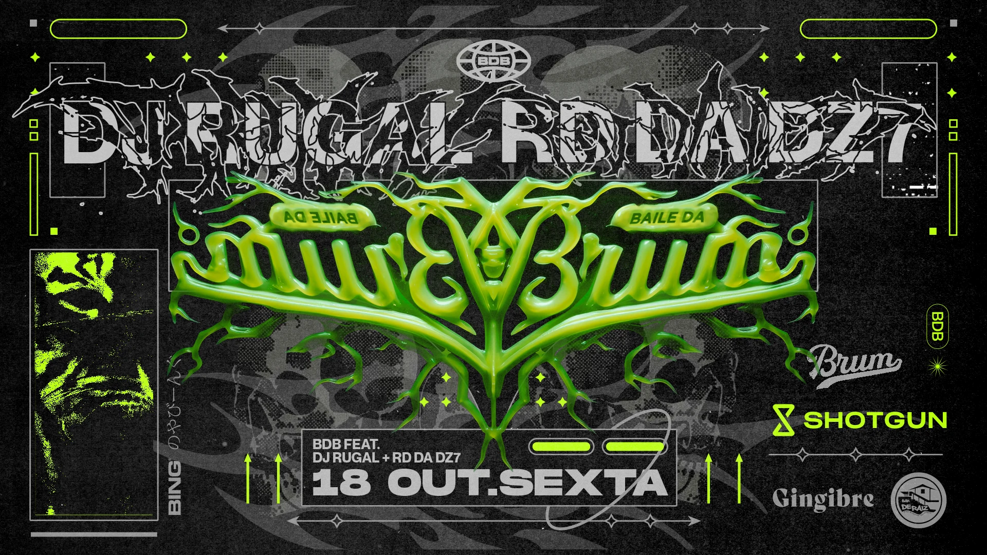 Baile Da Brum Feat. Dj Rugal & Dj Rd Da Dz7 Cover