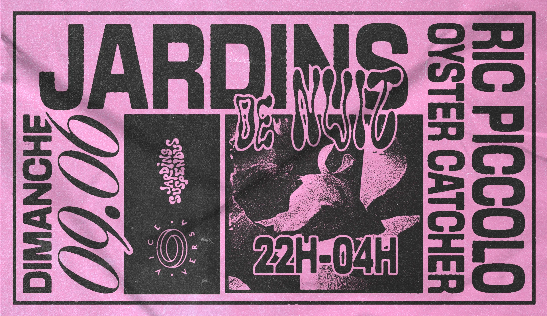 Jardins De Nuit : Ric Piccolo & Oyster Catcher Cover