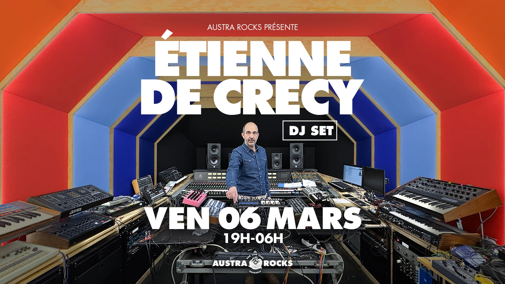 Etienne De Crecy (Dj Set) & Guests At Austra Rocks Cover