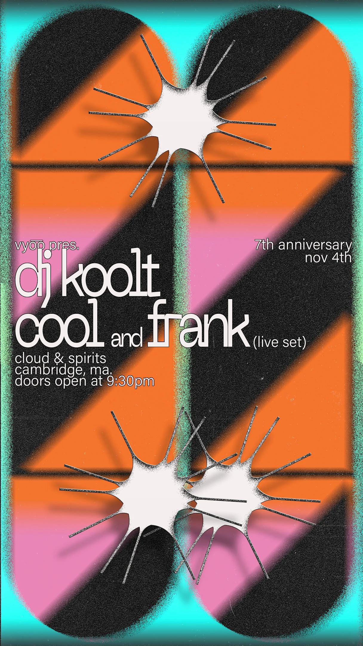 Vyoo 7th Anniversary With Dj Koolt & Cool And Frank Cover