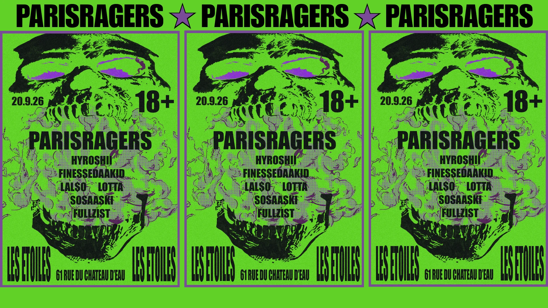 Ragers Dmv/Trap Night Cover