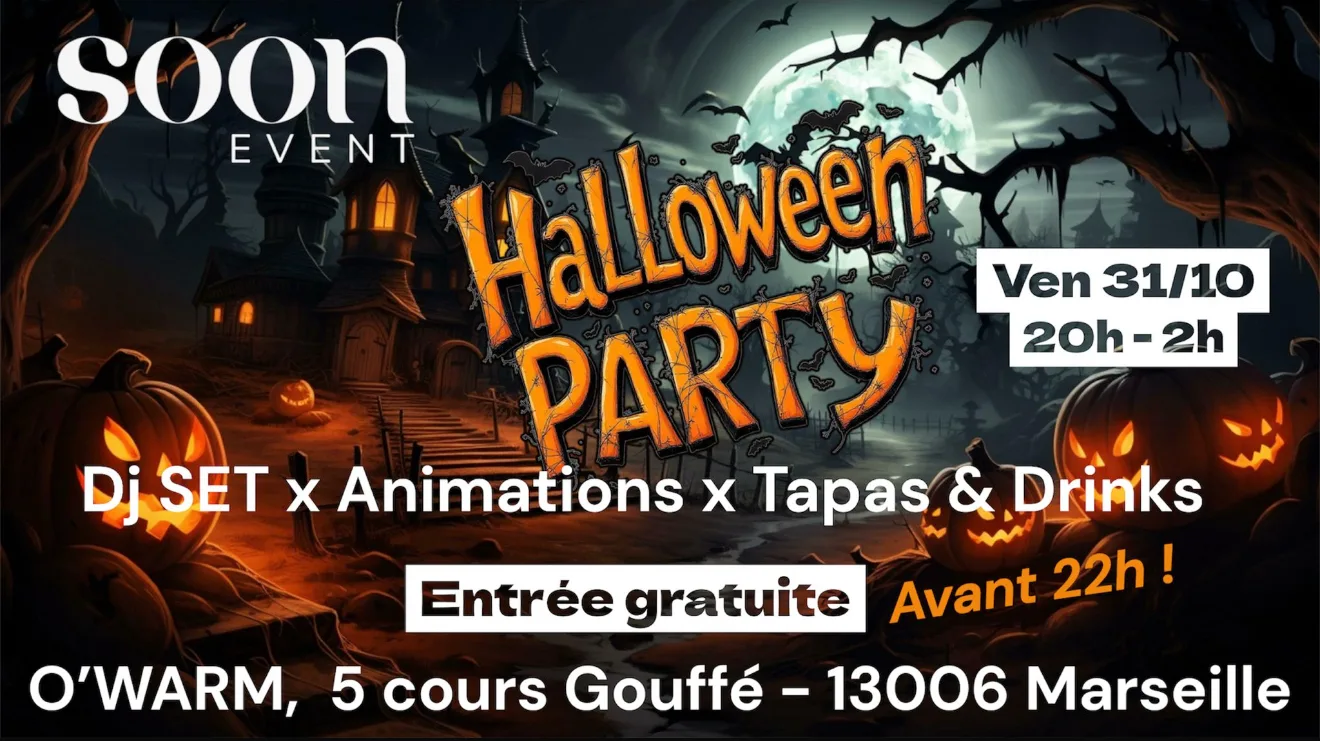 Halloween Party - Dark Night - Entrée Graguite Cover