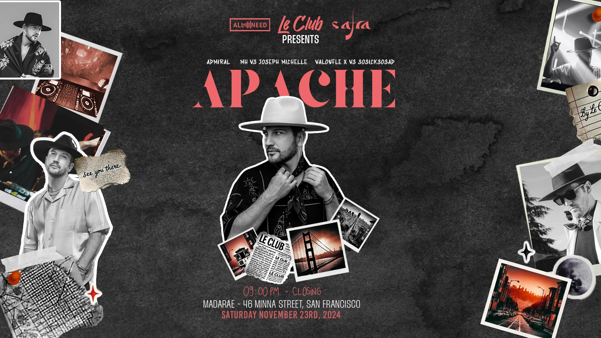 Le Club X All I Need X Safra Present Apache Cover