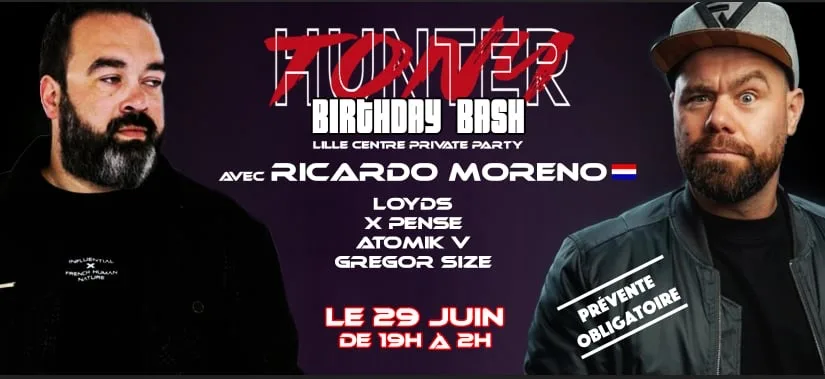Tony Hunter Birthday Cover