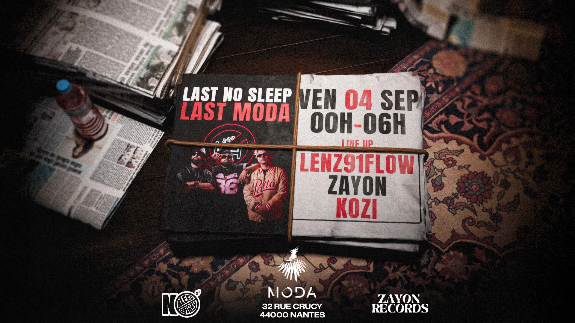 No Sleep - The Last Moda Cover