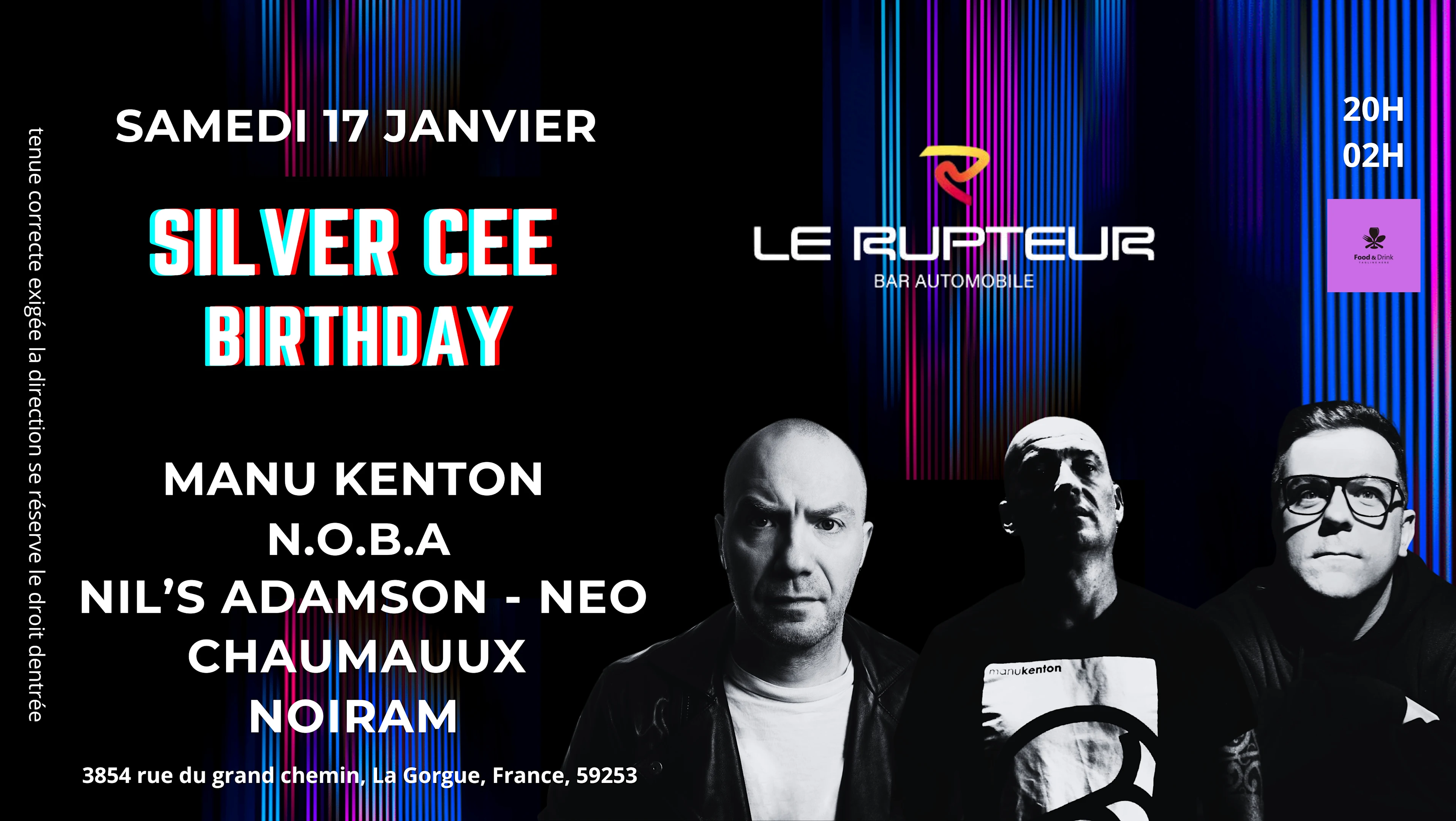 Silver Cee Birthday Cover