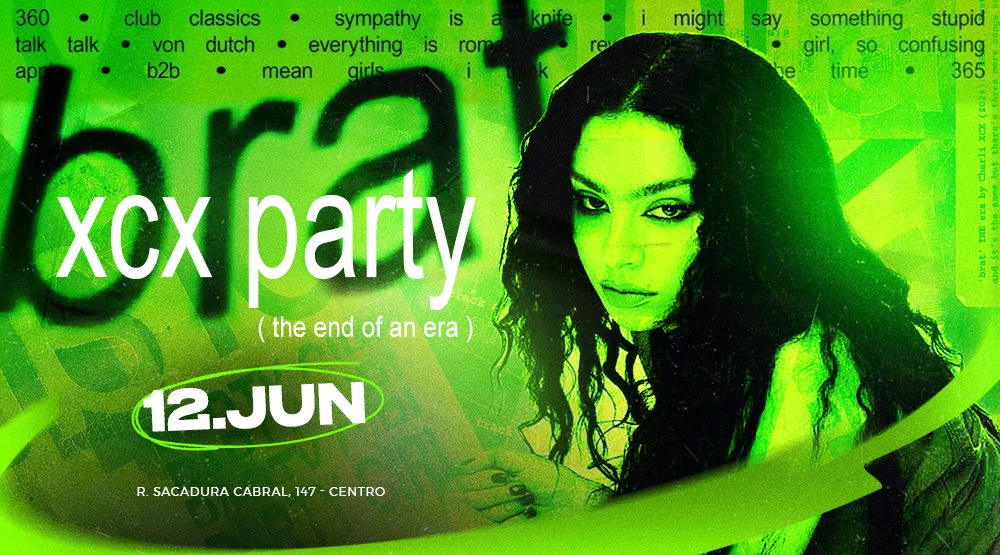 Xcx Party / Brat Aniversário 2 Anos Cover