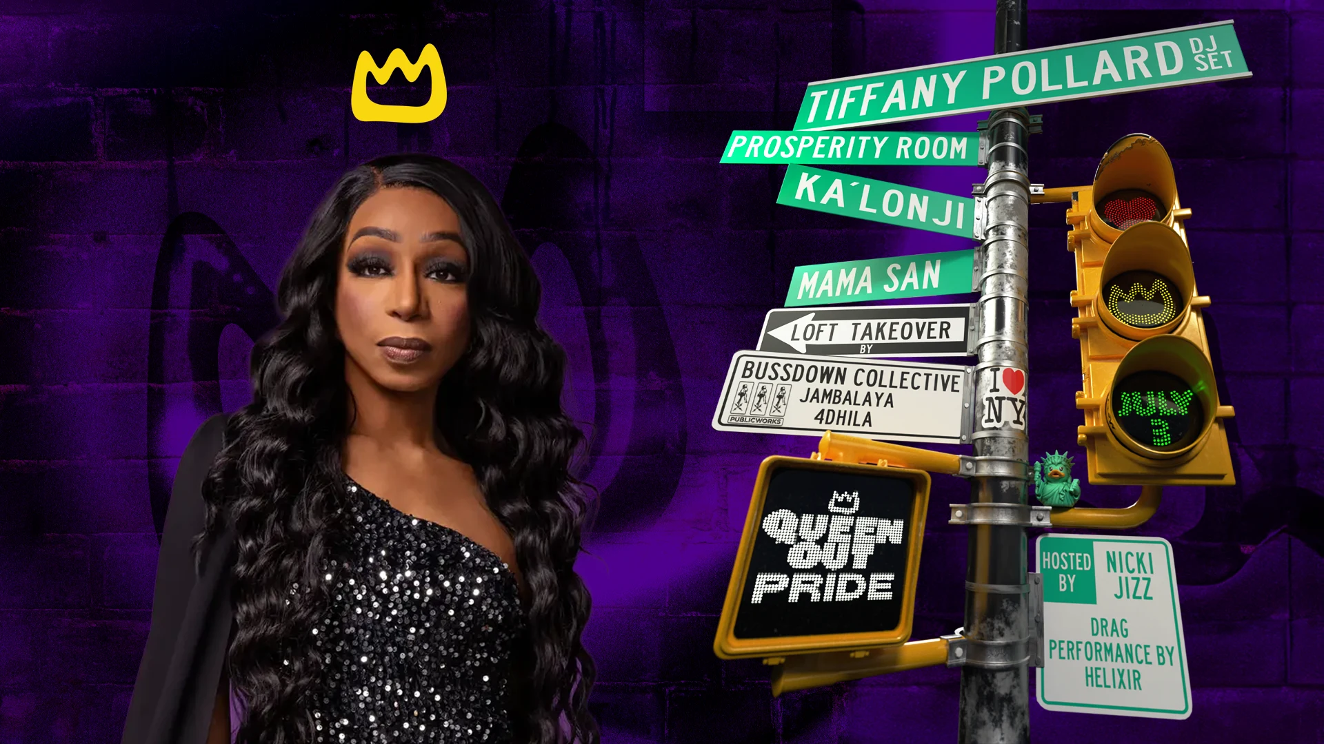 Queen Out Pride: Tiffany 'new York' Pollard, Prosperity Room Cover